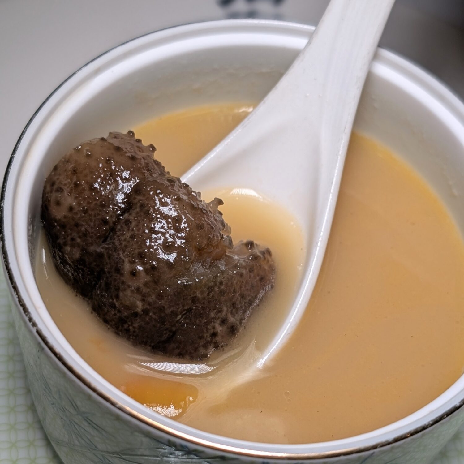 Double-boiled Australian Sea Cucumber in Enriched Fish Broth Tóng Lè Private Dining