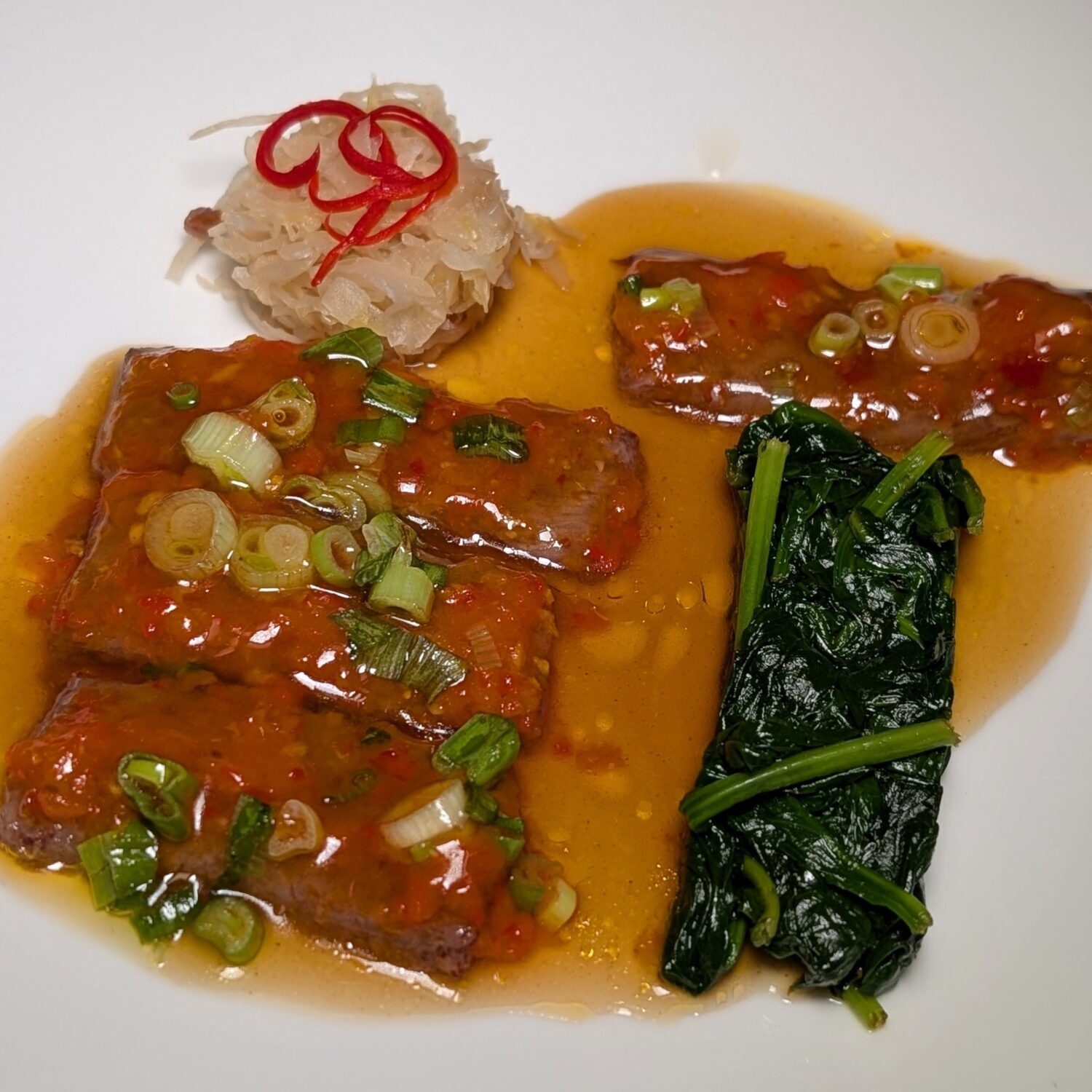 Tóng Lè Private Dining Poached Saga-gyu Slices