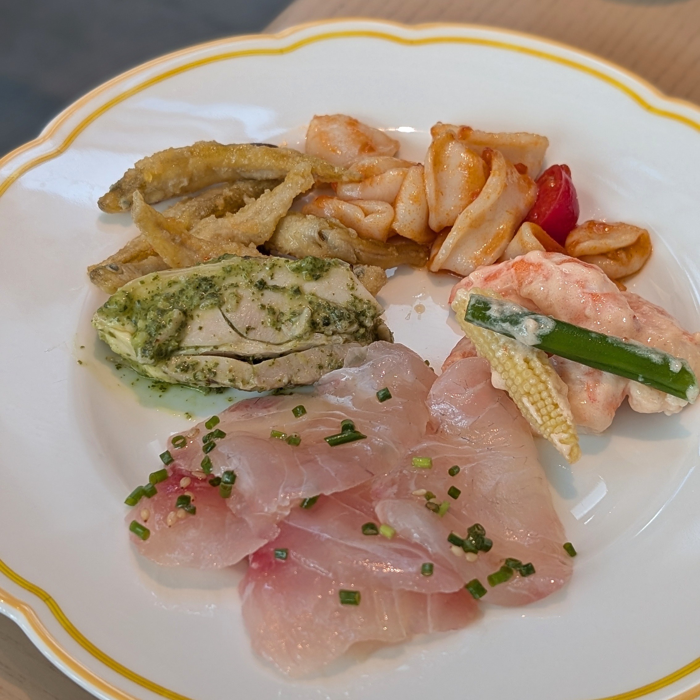 Waldorf Astoria Osaka Jolie Brasserie Breakfast Cold Appetisers