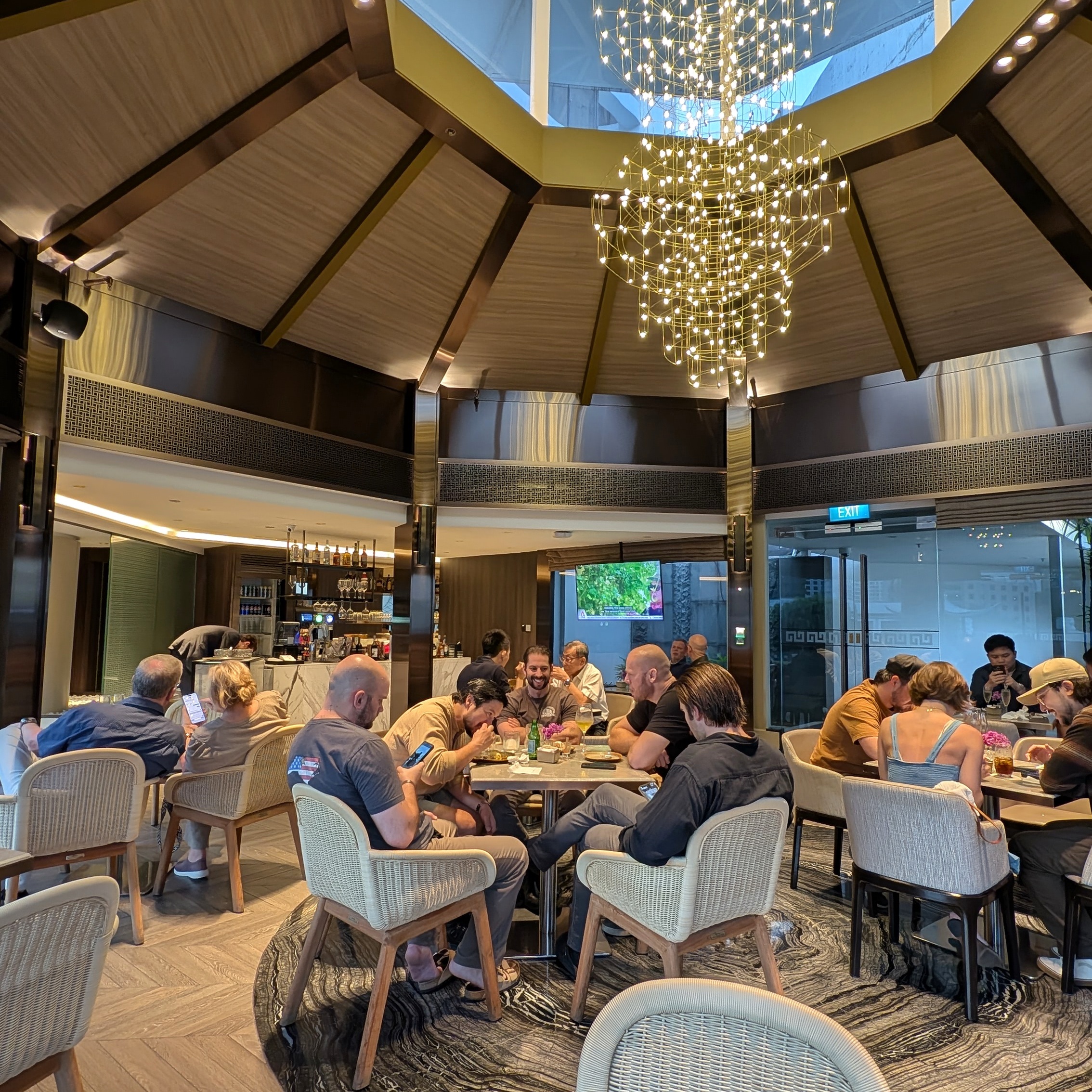 Singapore Marriott Tang Plaza Hotel M Club Evening Cocktails