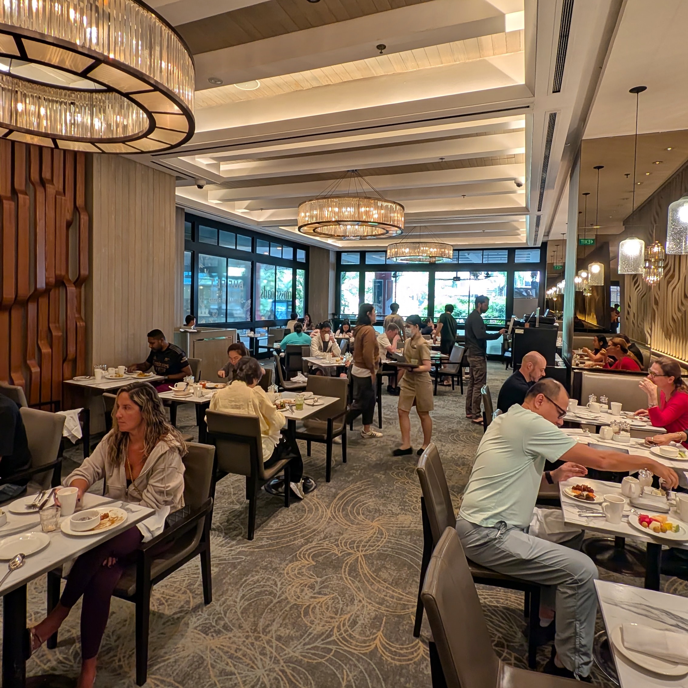 Singapore Marriott Tang Plaza Hotel Crossroads Cafe