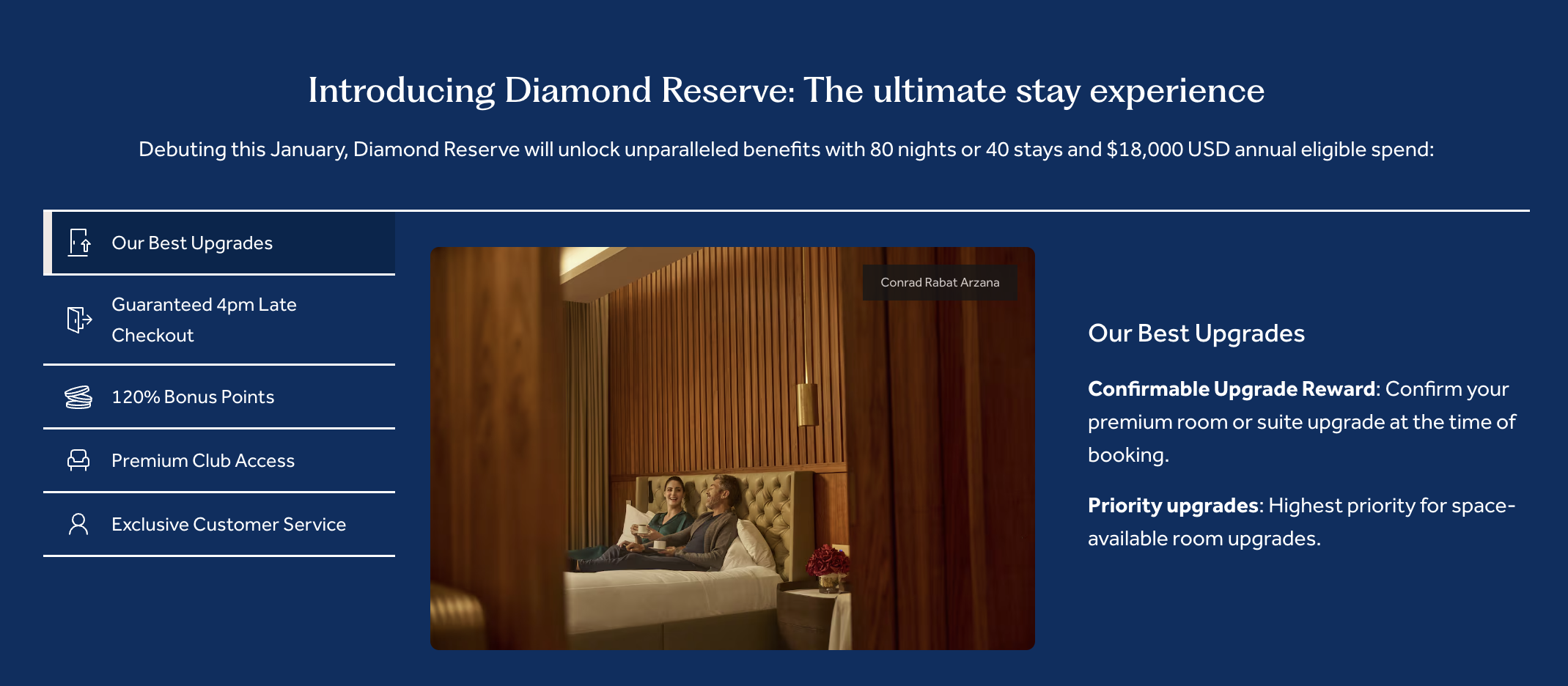 Hilton Honors New Tiers