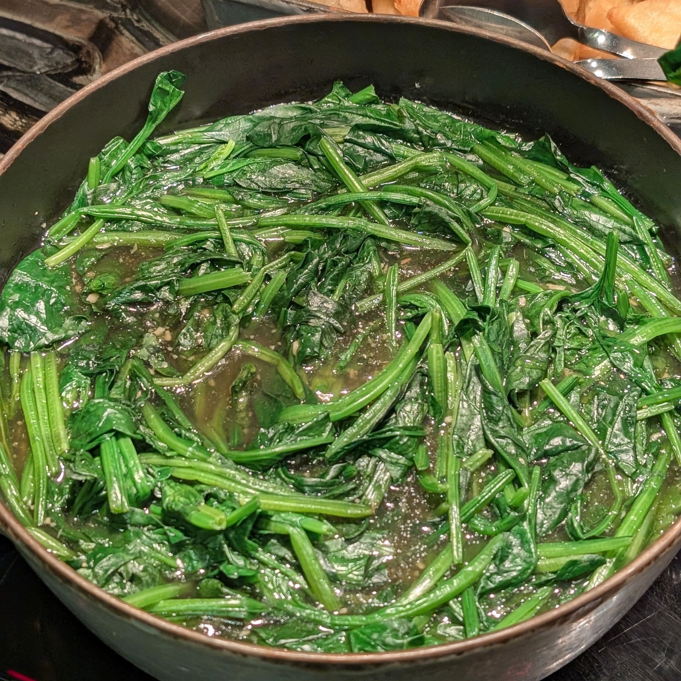 Singapore Marriott Tang Plaza Hotel M Club Evening Cocktails Asian Vegetables