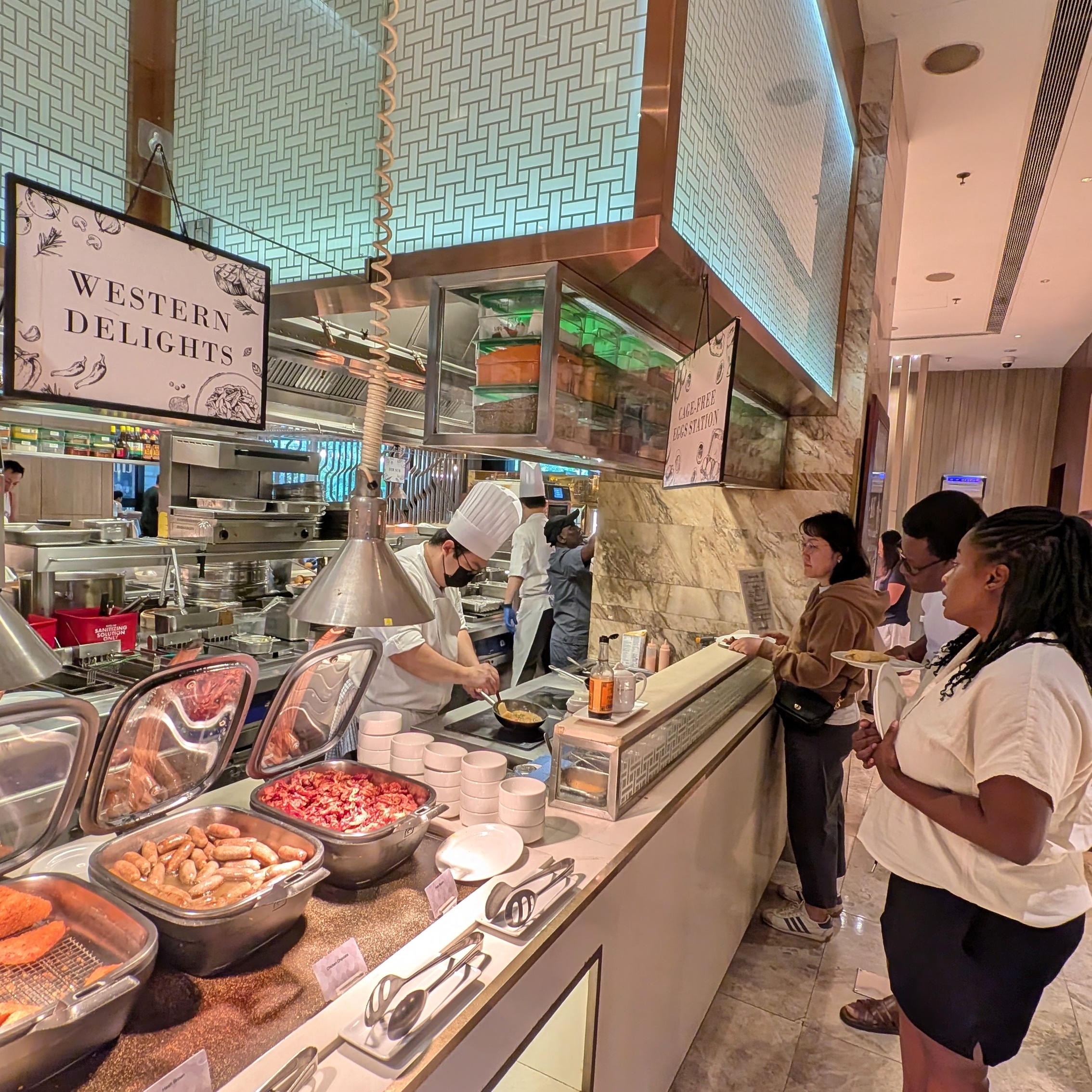 Singapore Marriott Tang Plaza Hotel Crossroads Cafe Breakfast