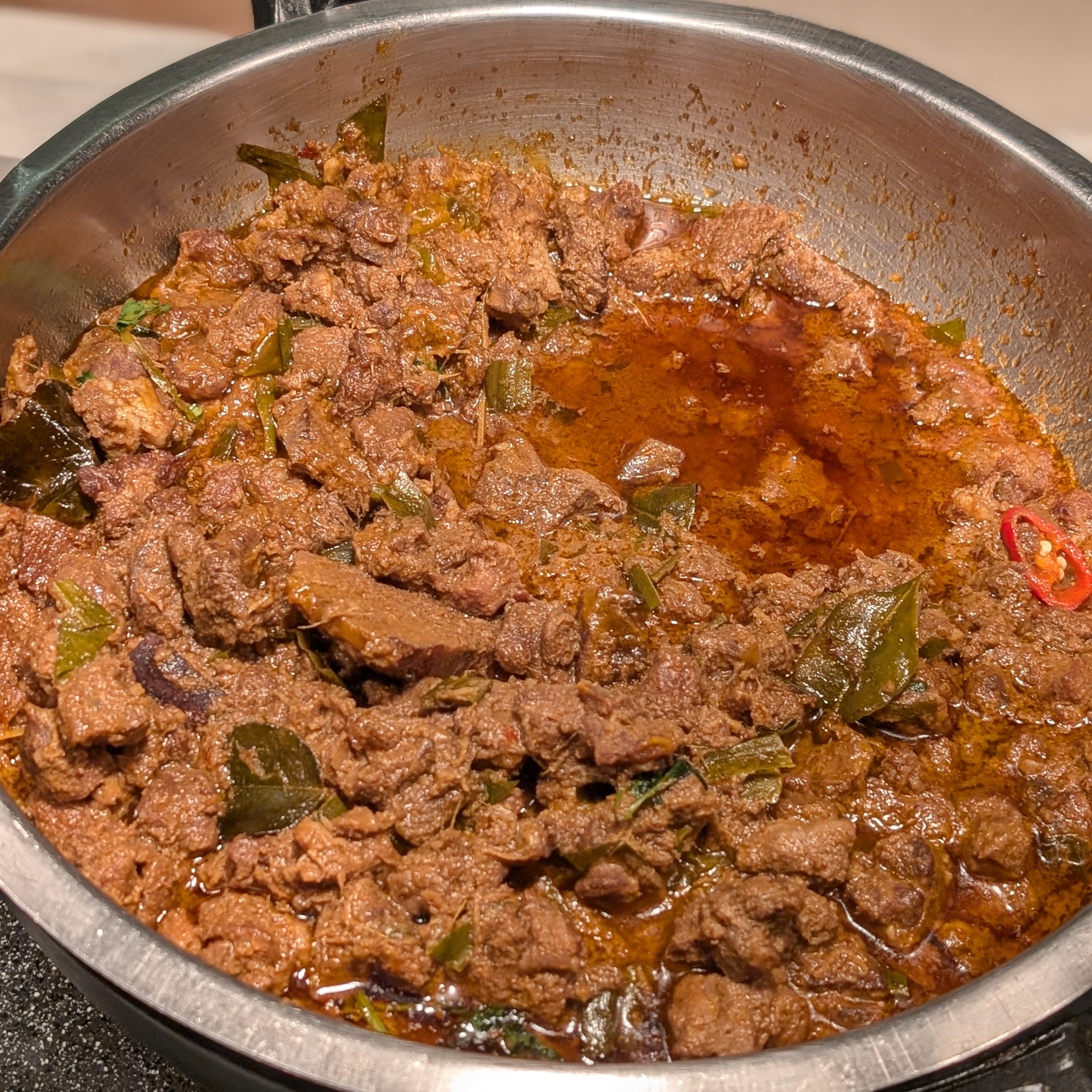 Singapore Marriott Tang Plaza Hotel Crossroads Cafe Breakfast Lamb Rendang