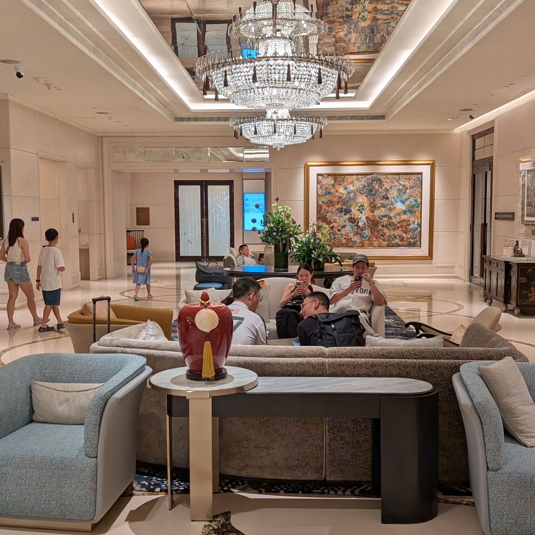 The St. Regis Singapore Penthouse King Cityscape View Lobby Reception