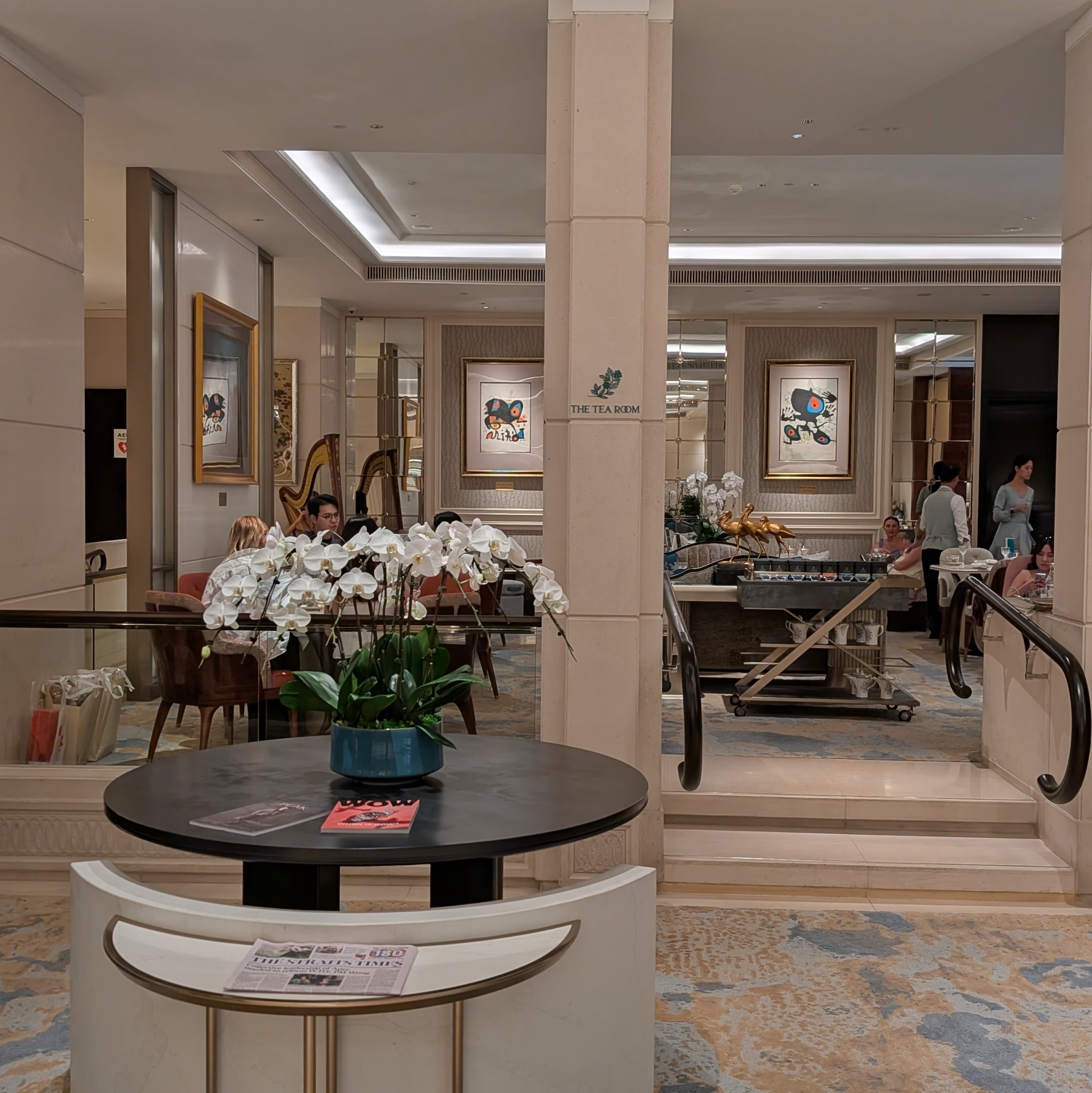 The St. Regis Singapore Penthouse King Cityscape View The Tea Room