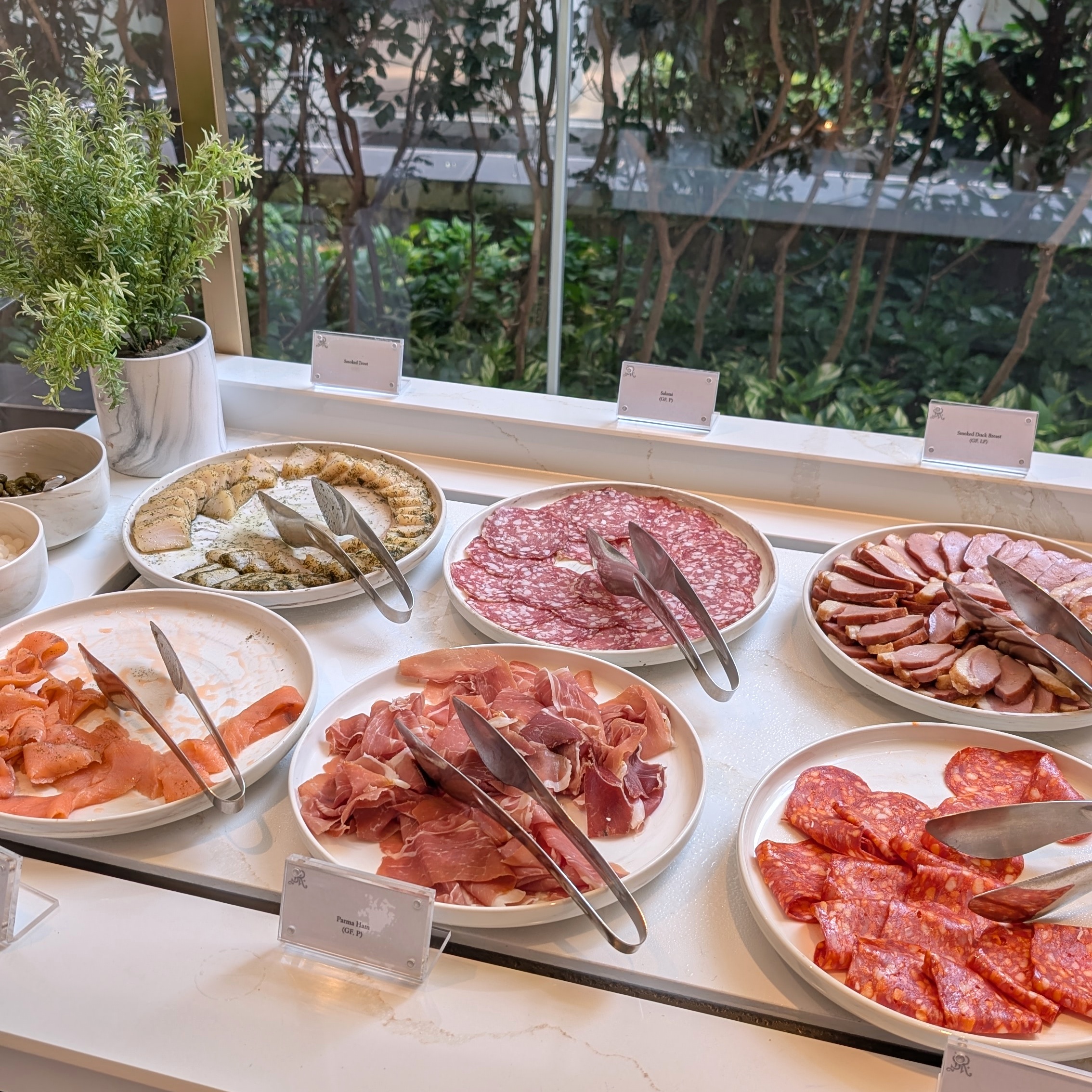 The St. Regis Singapore Sophia Breakfast Charcuterie Selection
