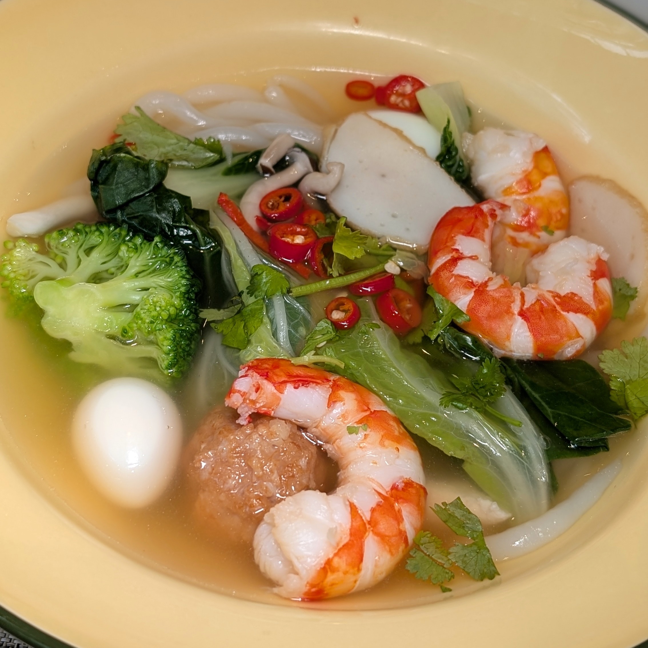 The St. Regis Singapore Sophia Breakfast Noodles Soup