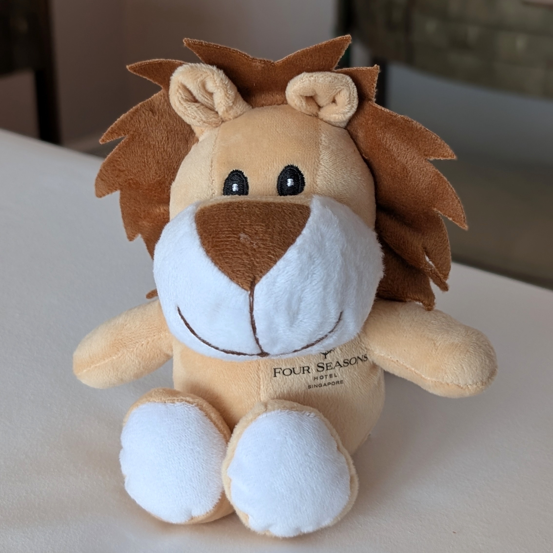 Four Seasons Hotel Singapore Club Room Mascot Plush