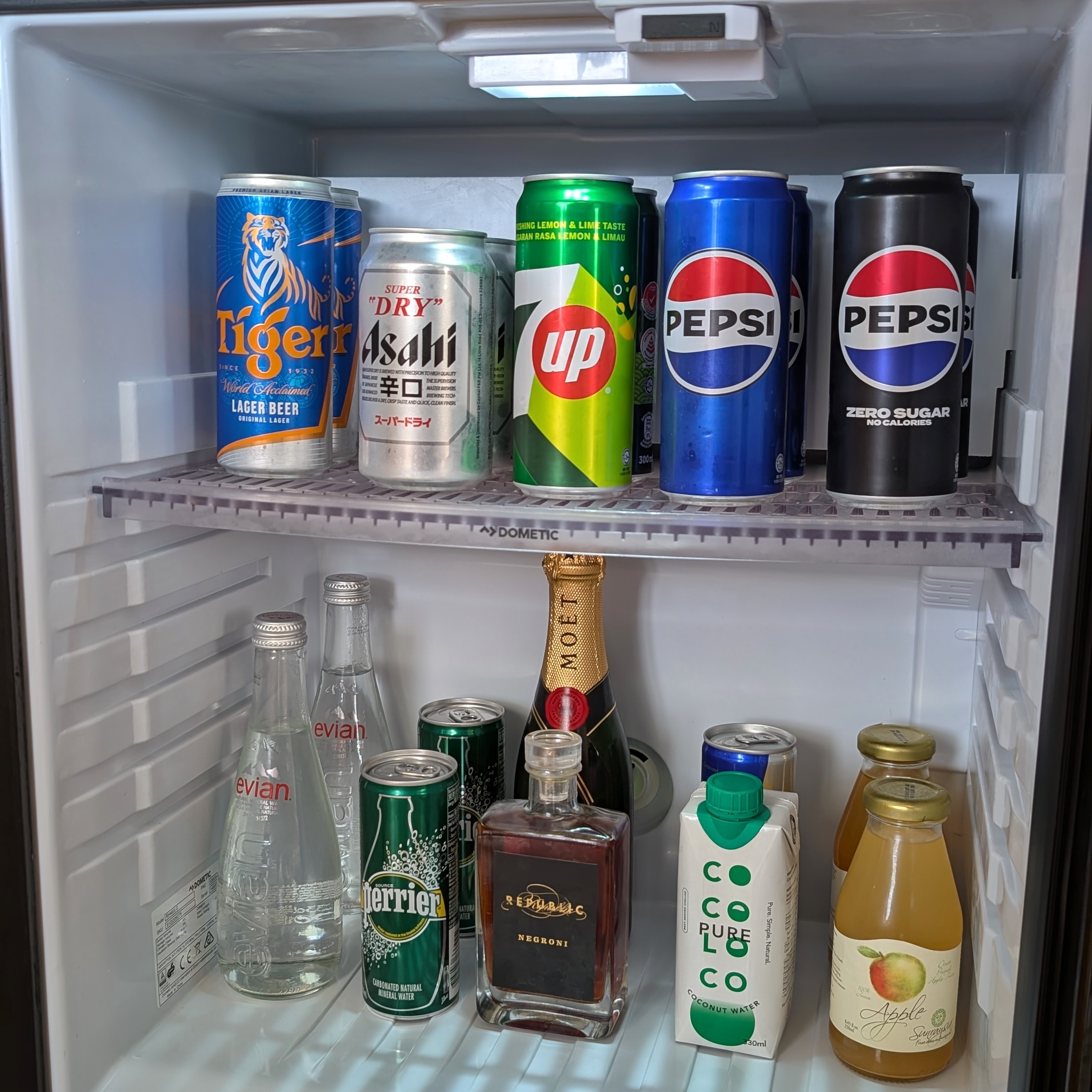 The Ritz-Carlton Millenia Singapore Club Premier Suite Pantry Minibar