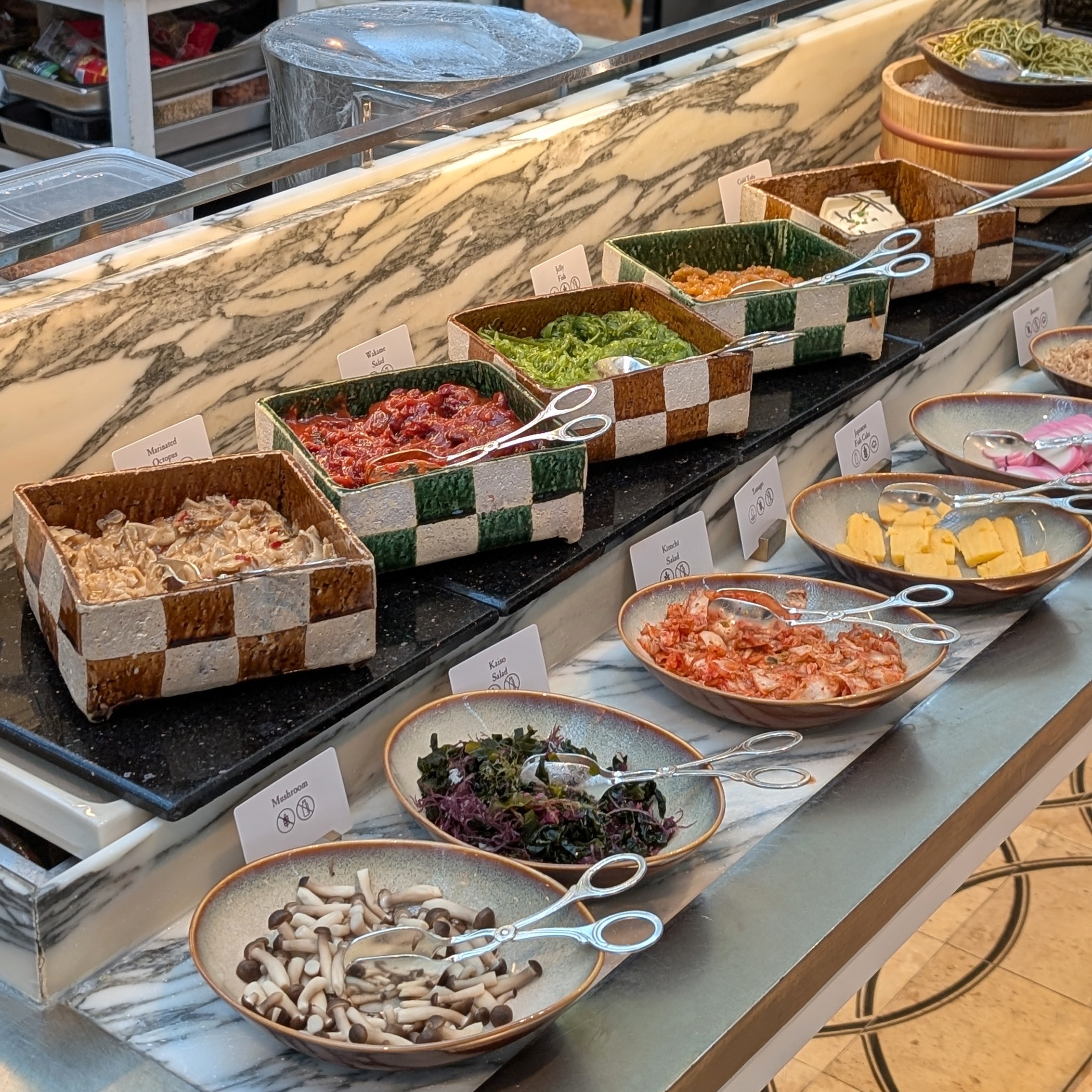 The Ritz-Carlton Millenia Singapore Colony Breakfast Japanese Selection