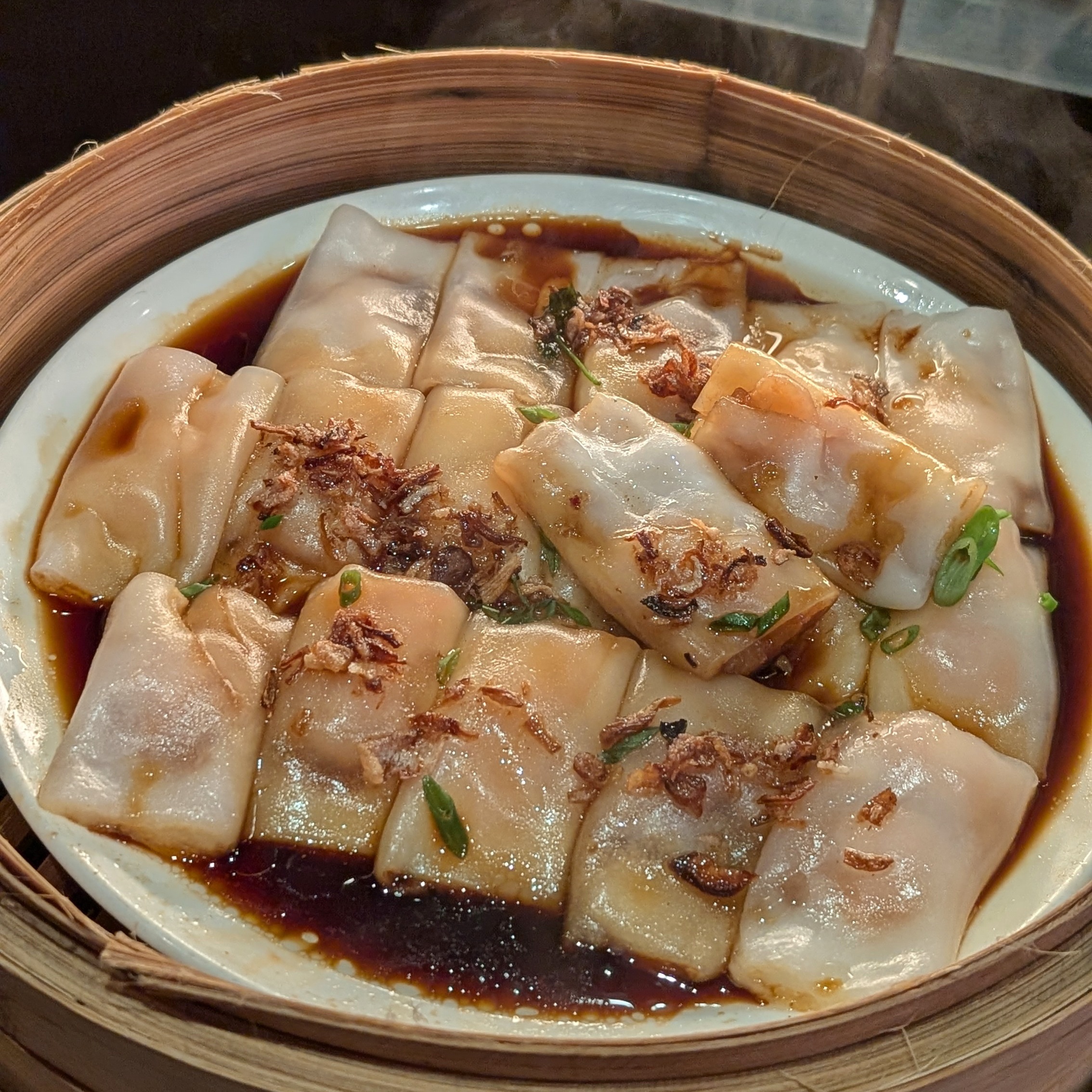 The Ritz-Carlton Millenia Singapore Colony Breakfast Steamed Prawn Cheong Fun