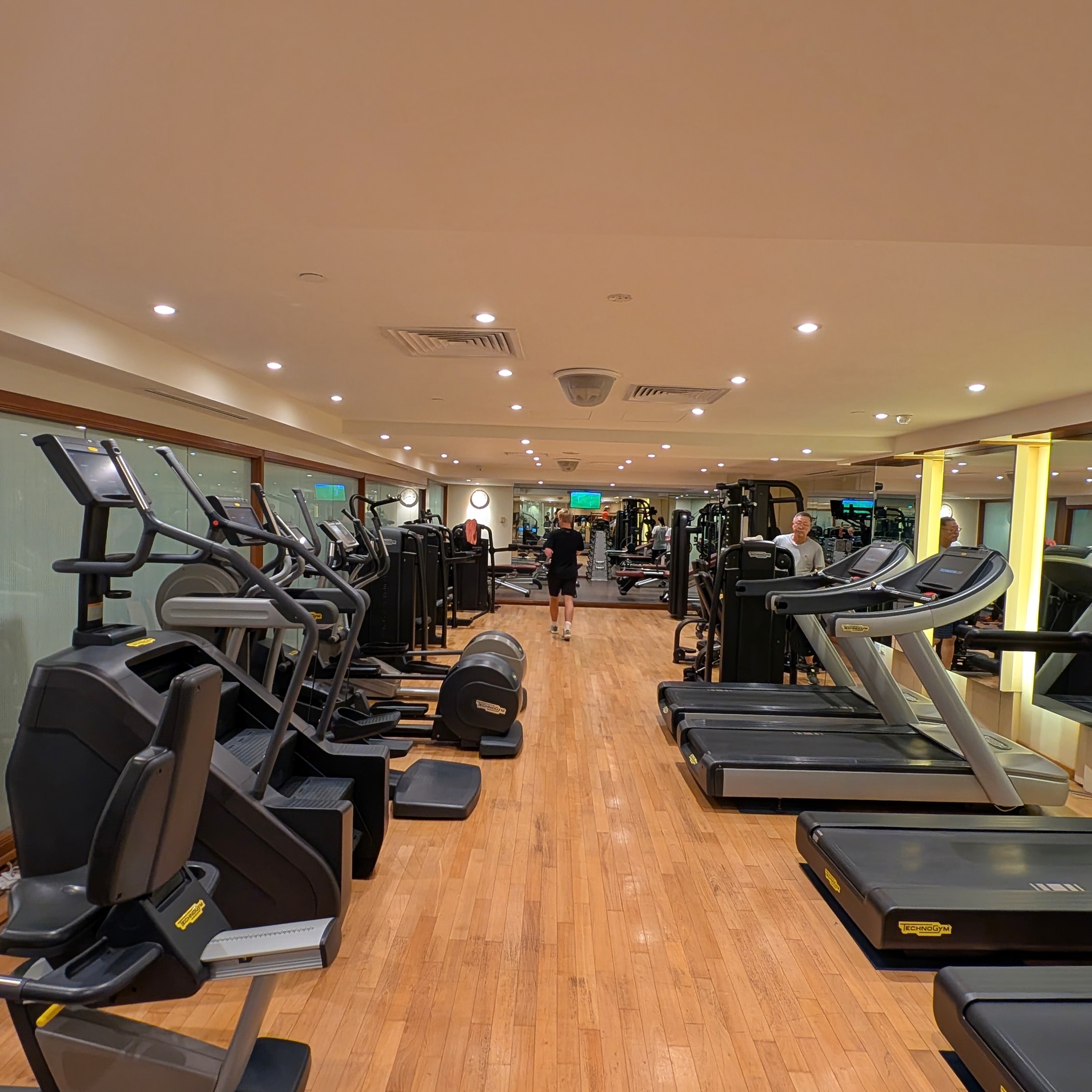 The Fullerton Hotel Singapore Loft Suite Fitness Centre