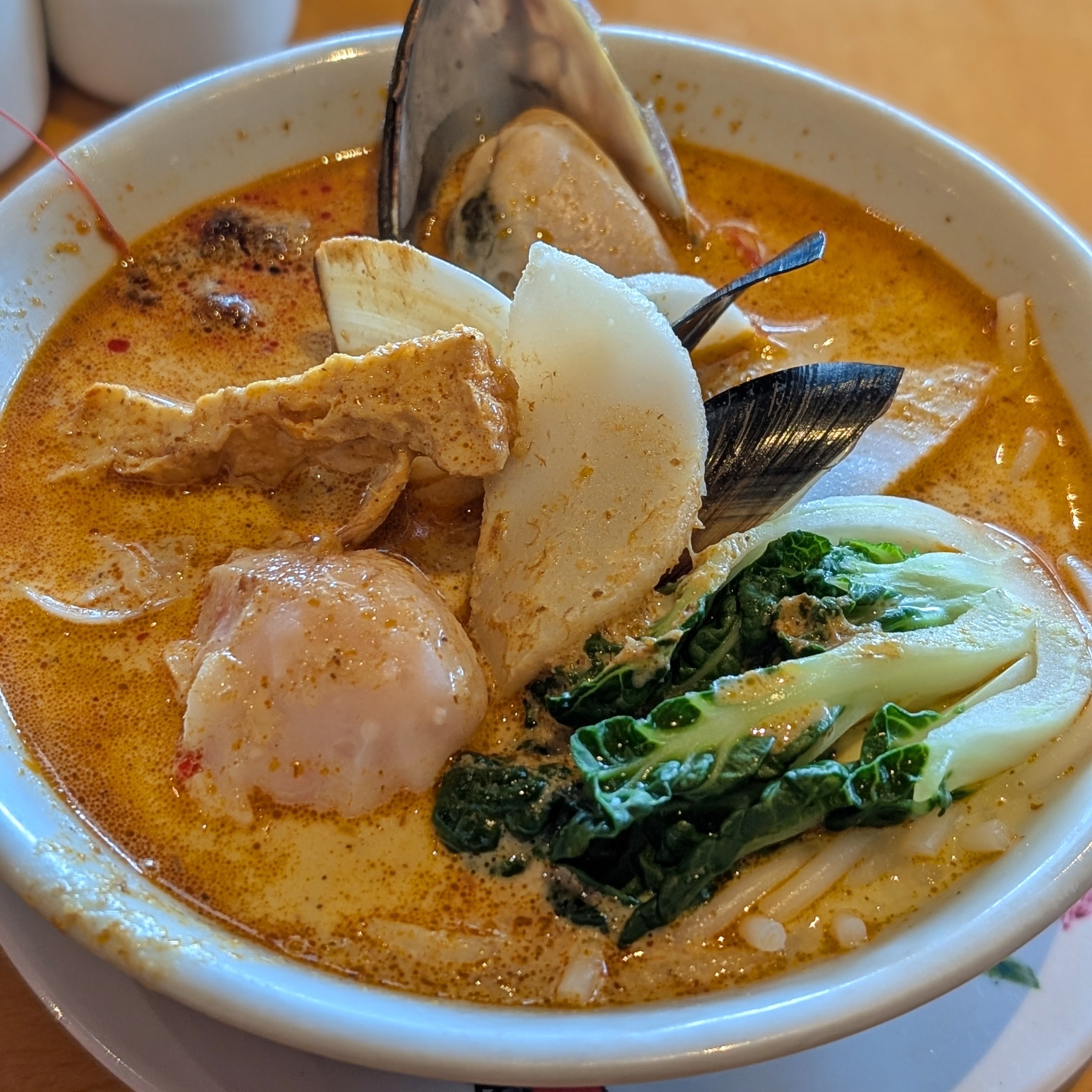 The Fullerton Hotel Singapore Town Restaurant Breakfast Laksa