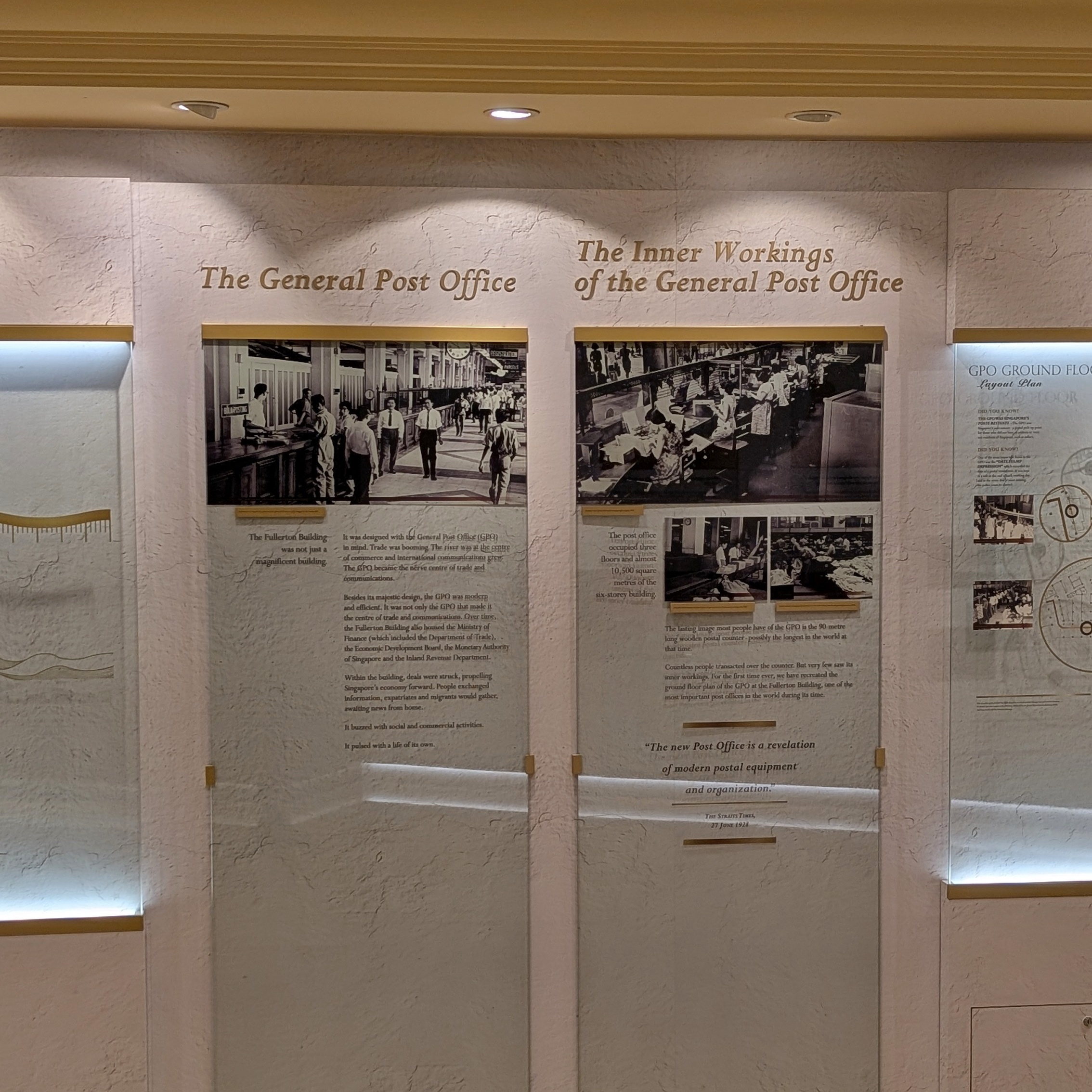 The Fullerton Hotel Singapore The Fullerton Heritage Gallery