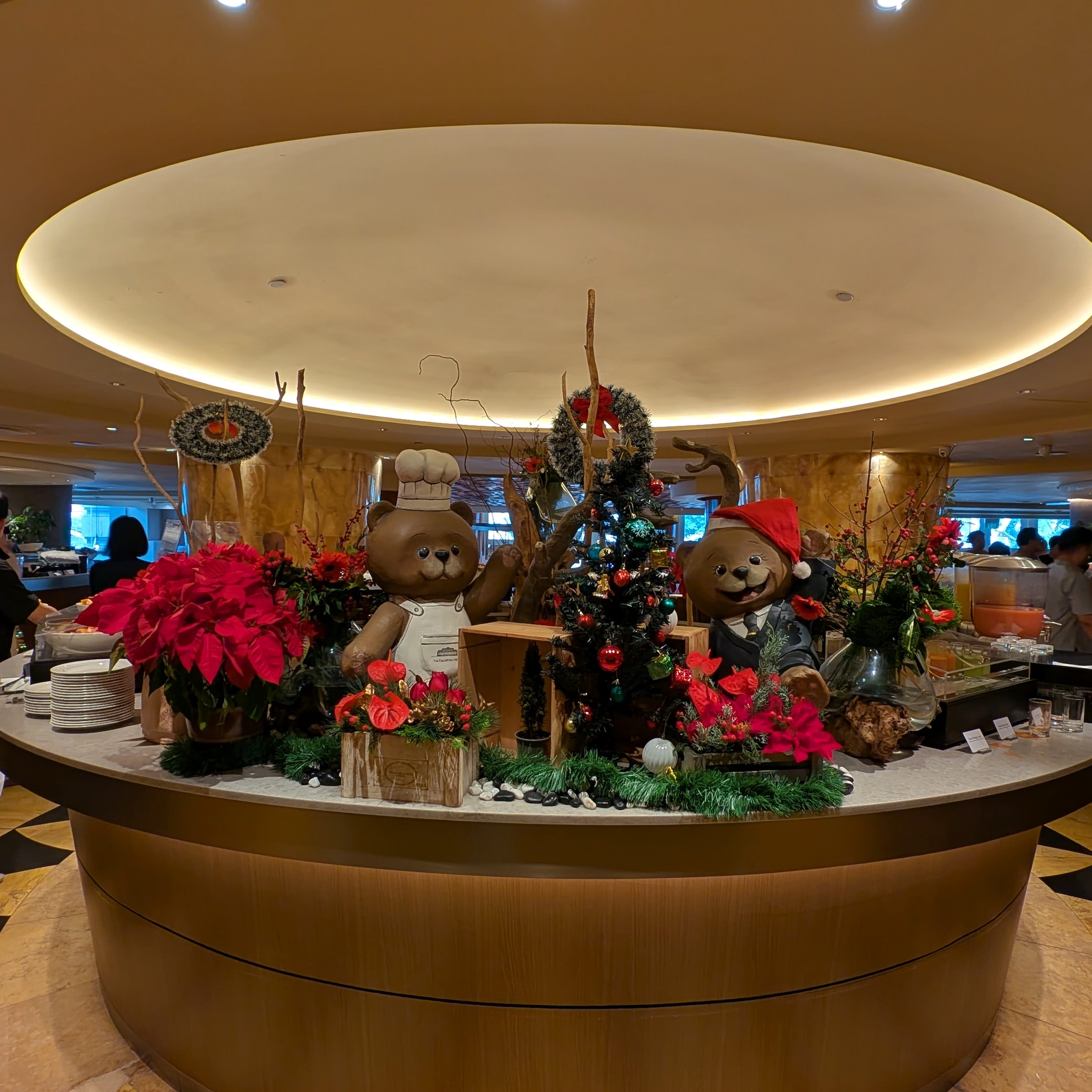 The Fullerton Hotel Singapore Town Restaurant Breakfast