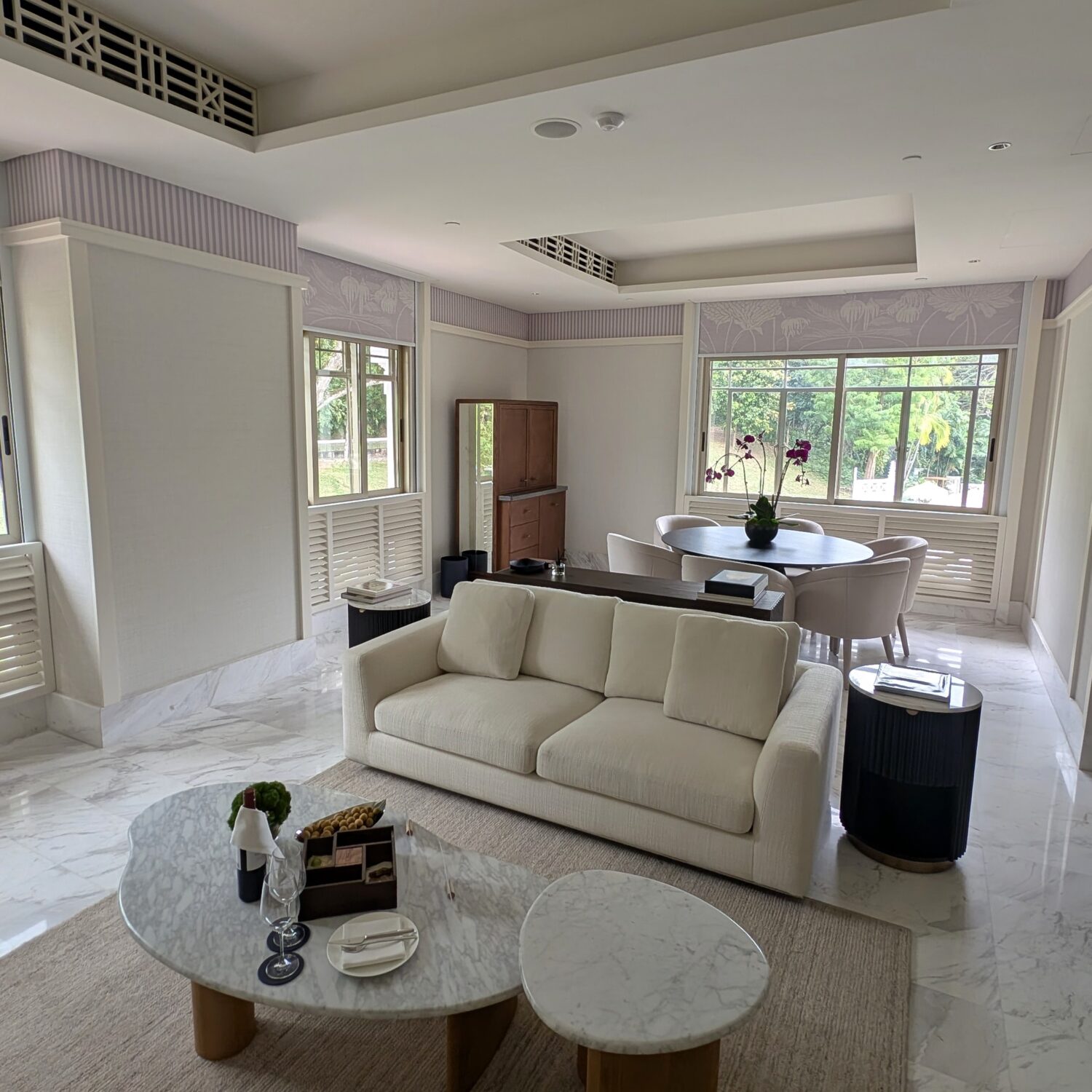 METT Singapore Park View Suite Living Room