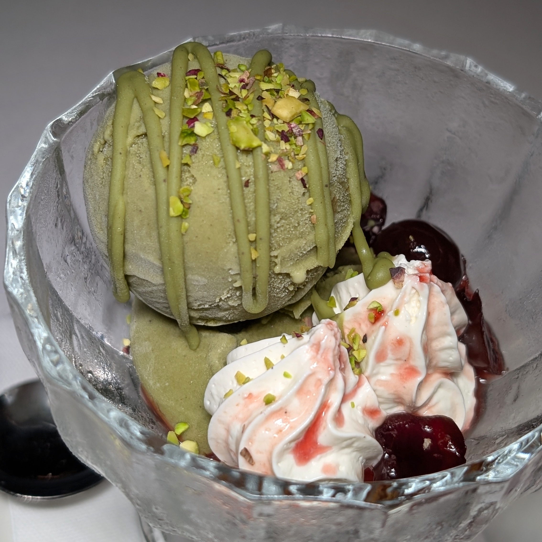 METT Singapore L'Amo Bistrò del Mare Pistachio Gelato