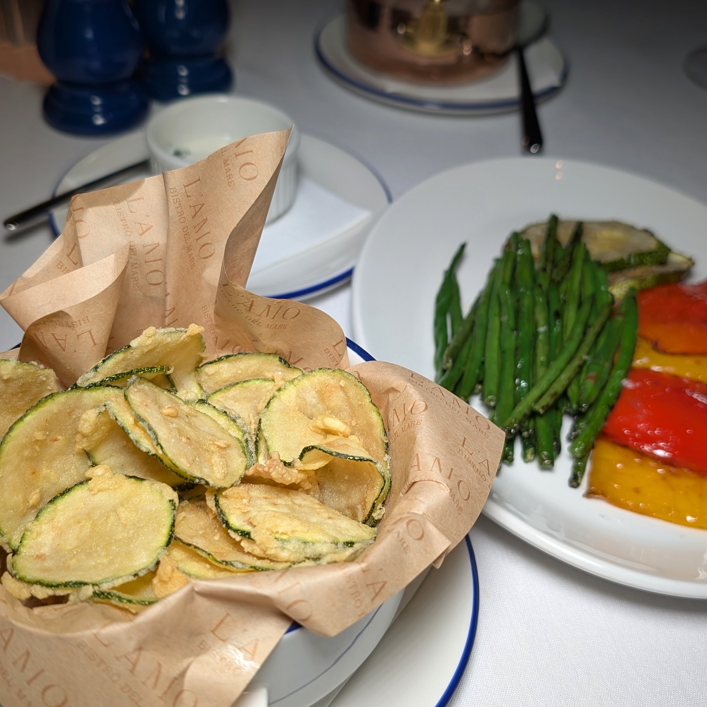 METT Singapore L'Amo Bistrò del Mare Zucchine and Verdure Grigliate