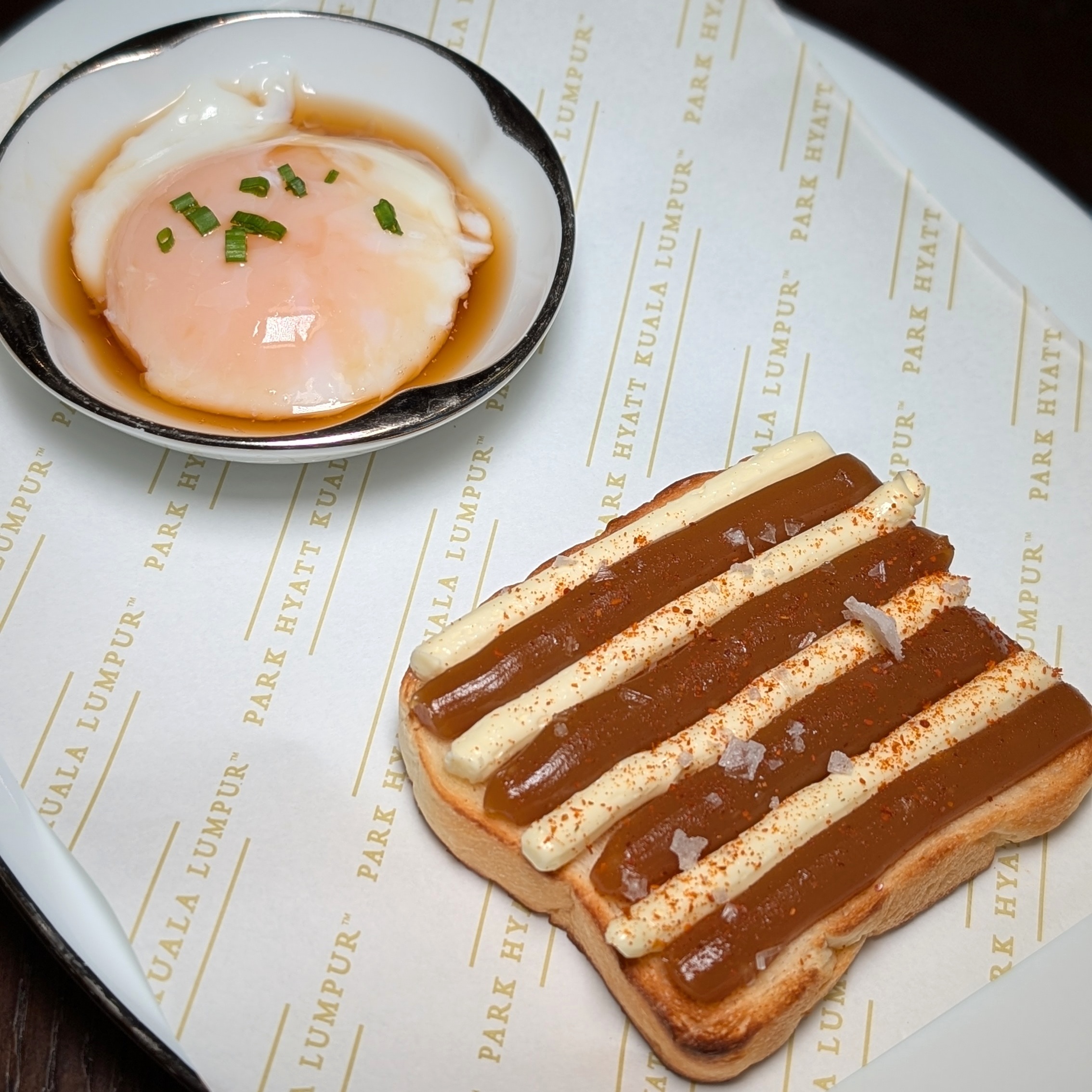 Park Hyatt Kuala Lumpur Park Lounge Breakfast Kaya Toast