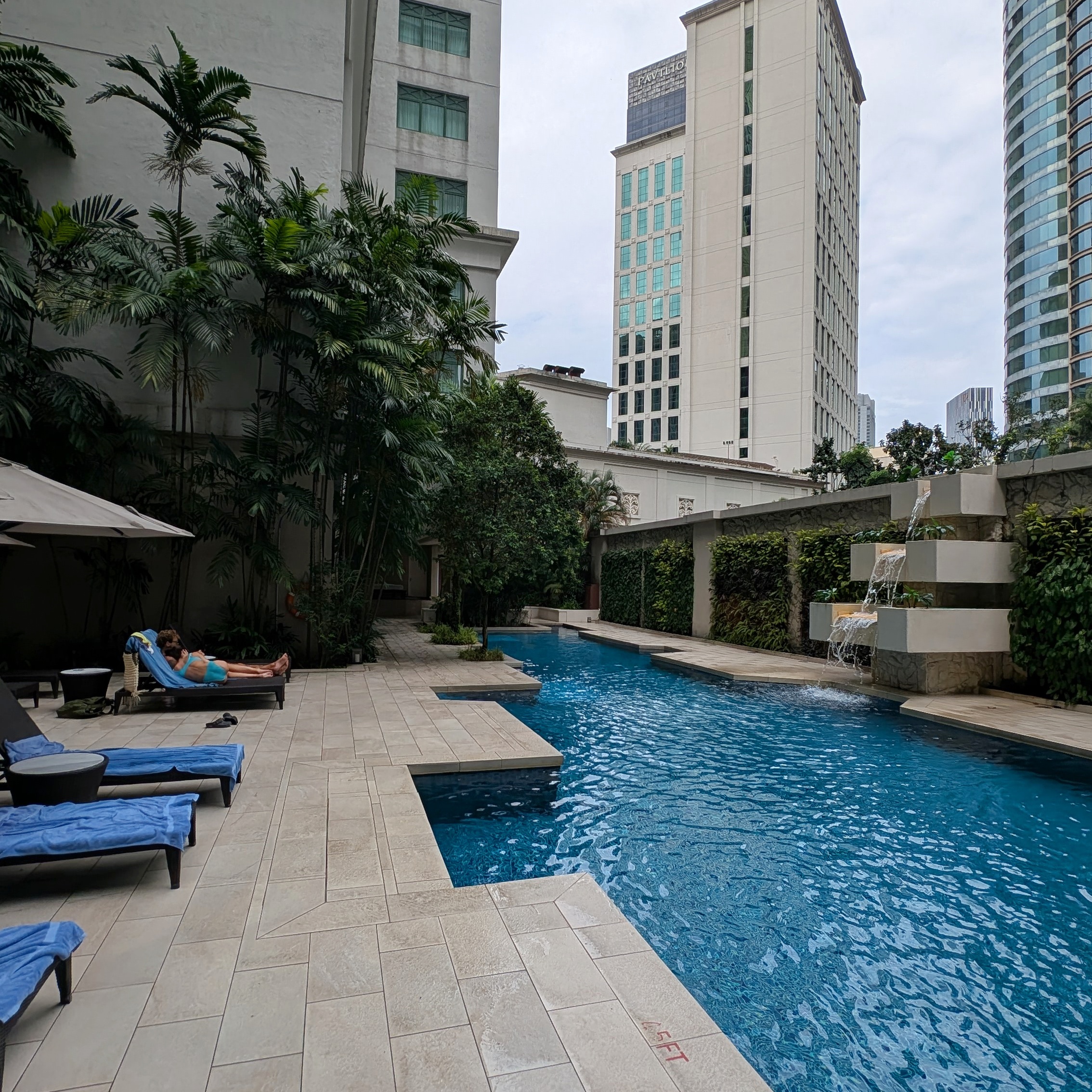 The Ritz-Carlton, Kuala Lumpur Spa Village Spa Pool