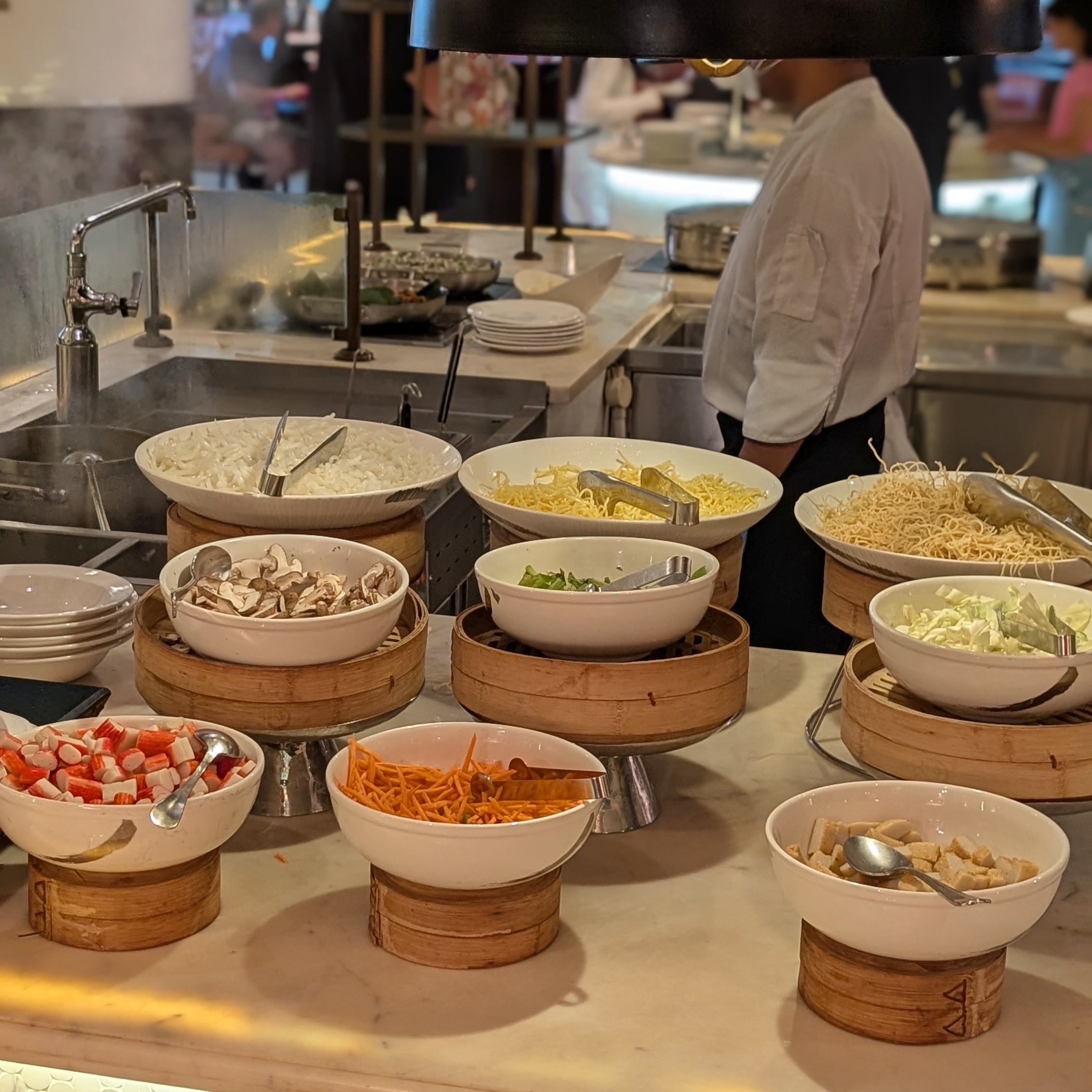 The Ritz-Carlton, Kuala Lumpur The Cobalt Room Breakfast Noodle Station