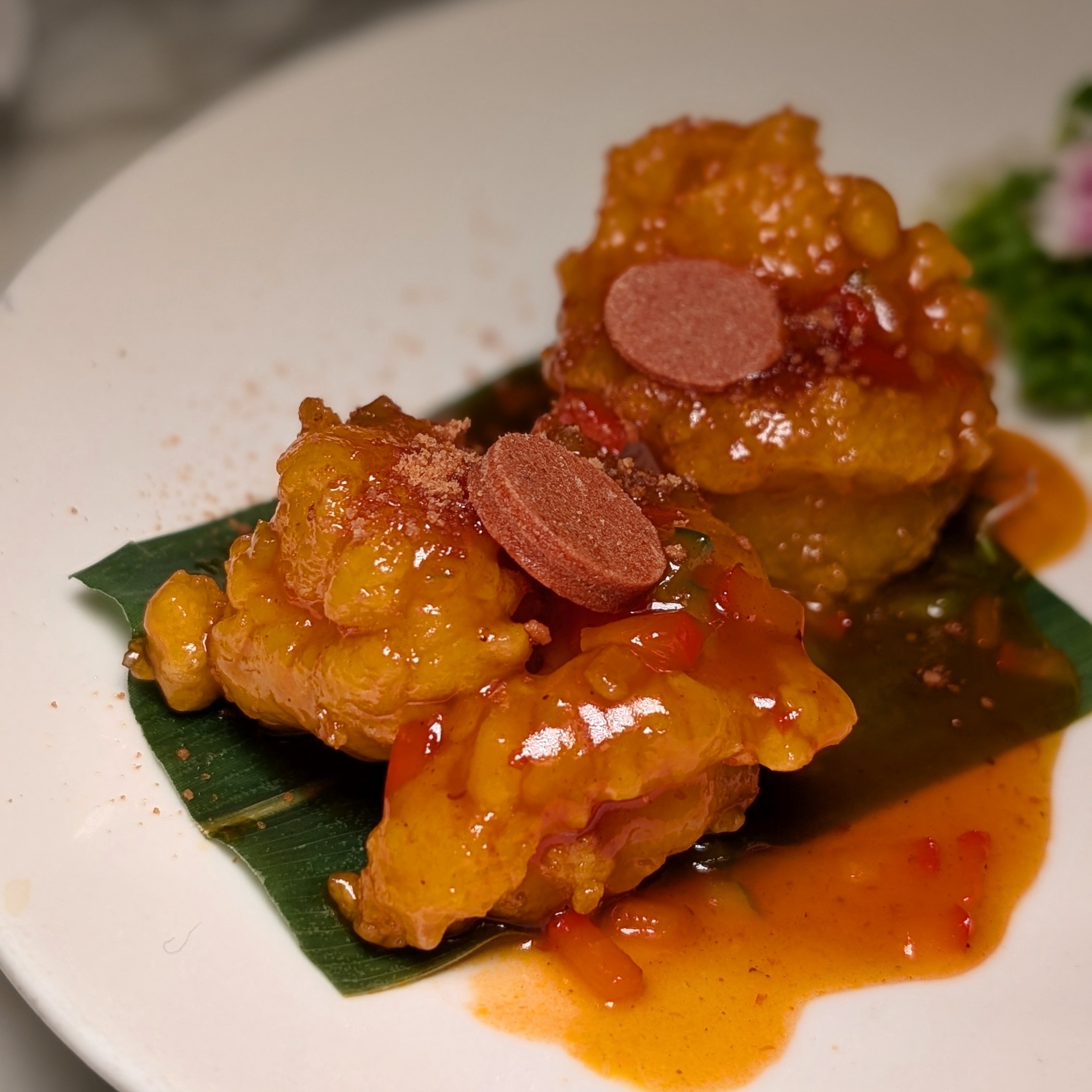 The Ritz-Carlton, Kuala Lumpur Li Yen Deep-Fried Prawns With Hawthorn Flake Sauce