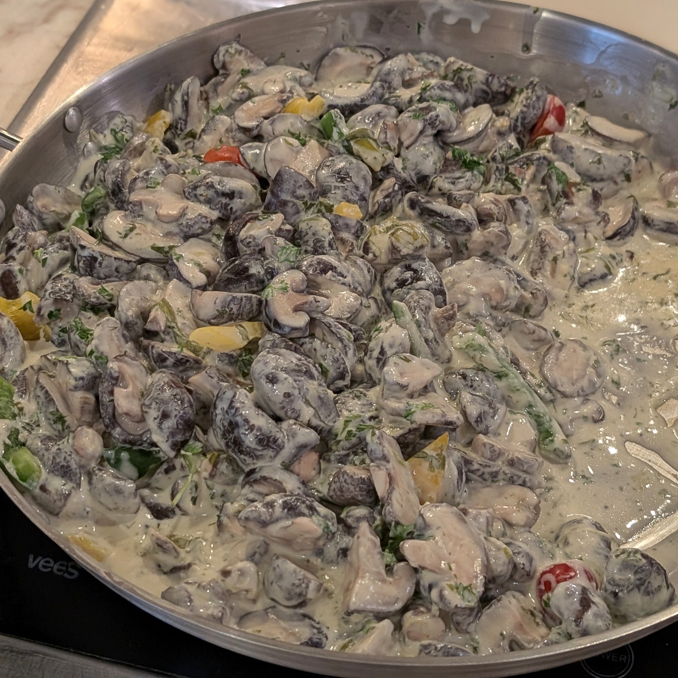 The Ritz-Carlton, Kuala Lumpur The Cobalt Room Breakfast Mushroom Spinach Casserole