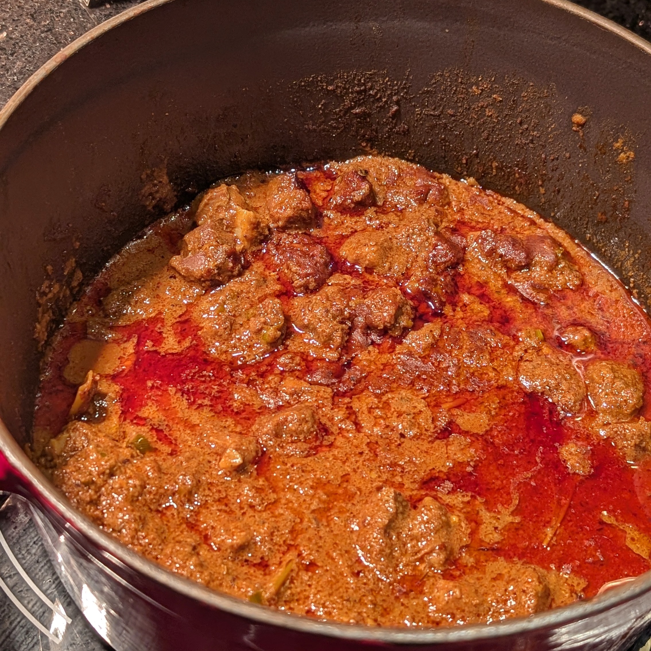 The Ritz-Carlton, Kuala Lumpur Club Lounge Breakfast Lamb Rendang