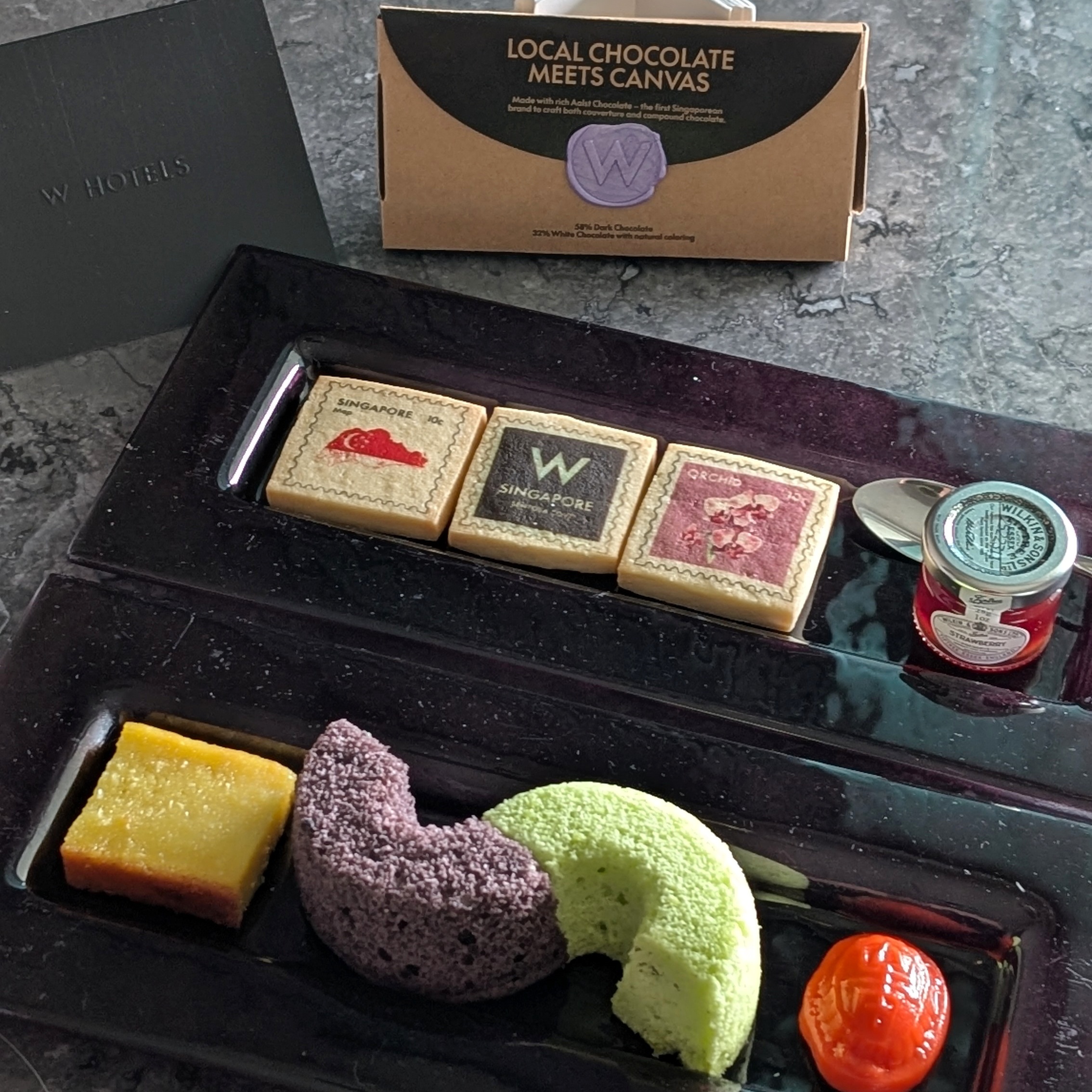 W Singapore - Sentosa Cove Premier Deluxe King Welcome Amenities