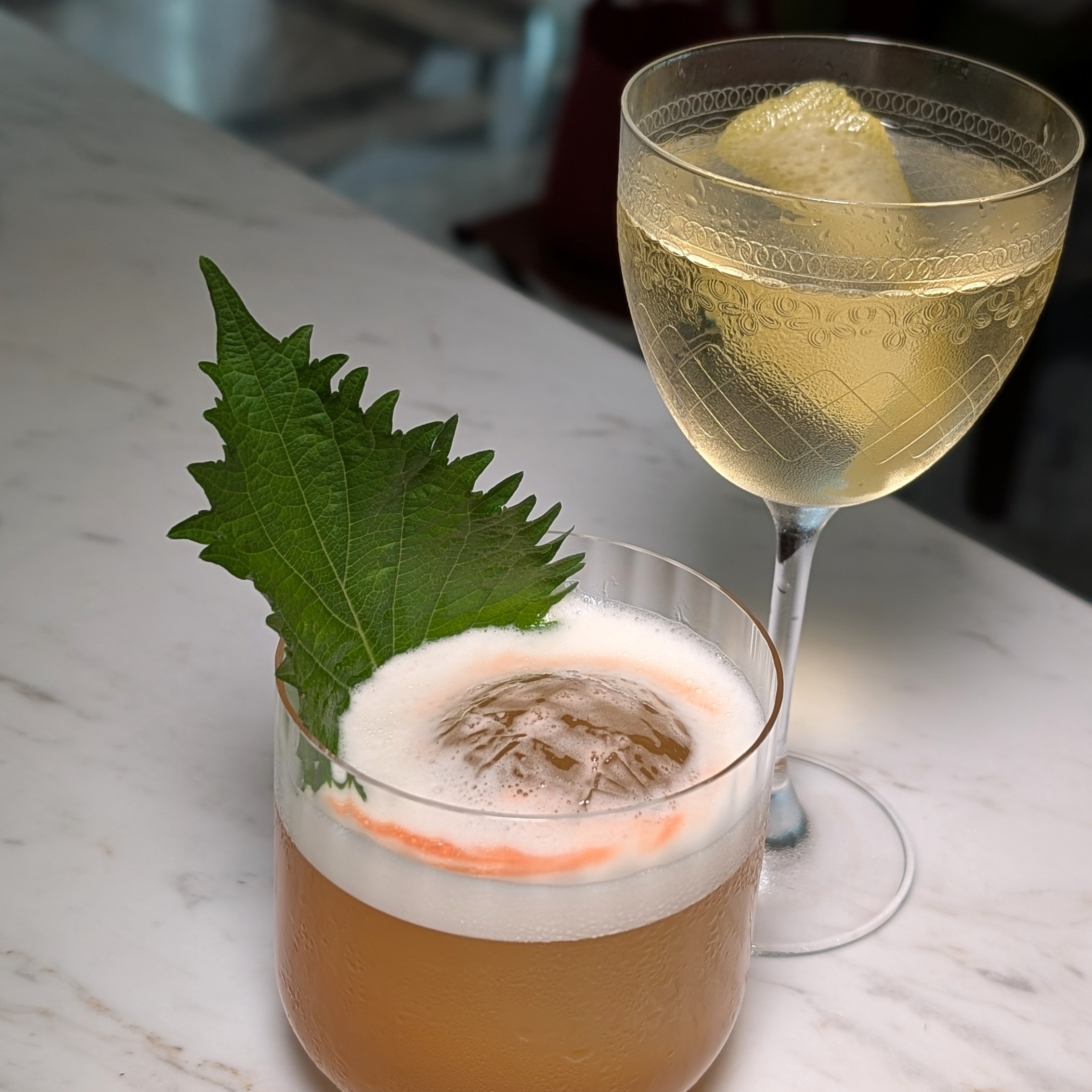 Andaz One Bangkok Jing Tea Infusion Cocktails