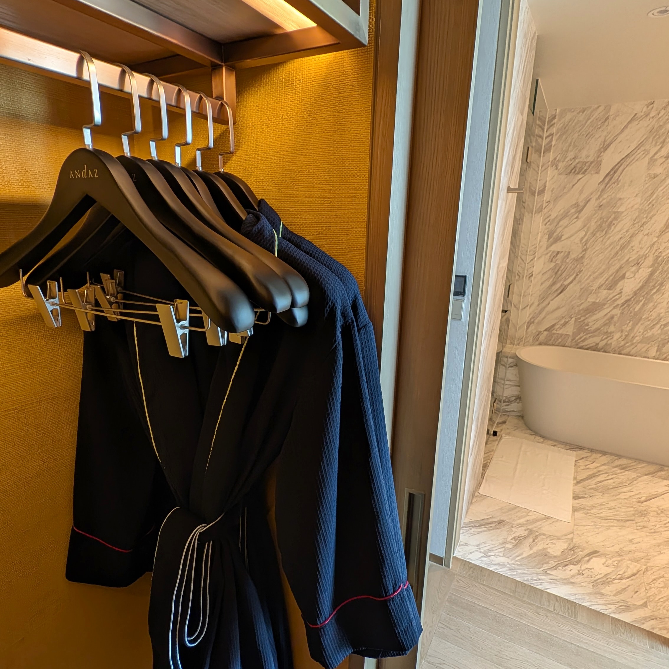 Andaz One Bangkok King Bed Park View King Bed Park View Wardrobe