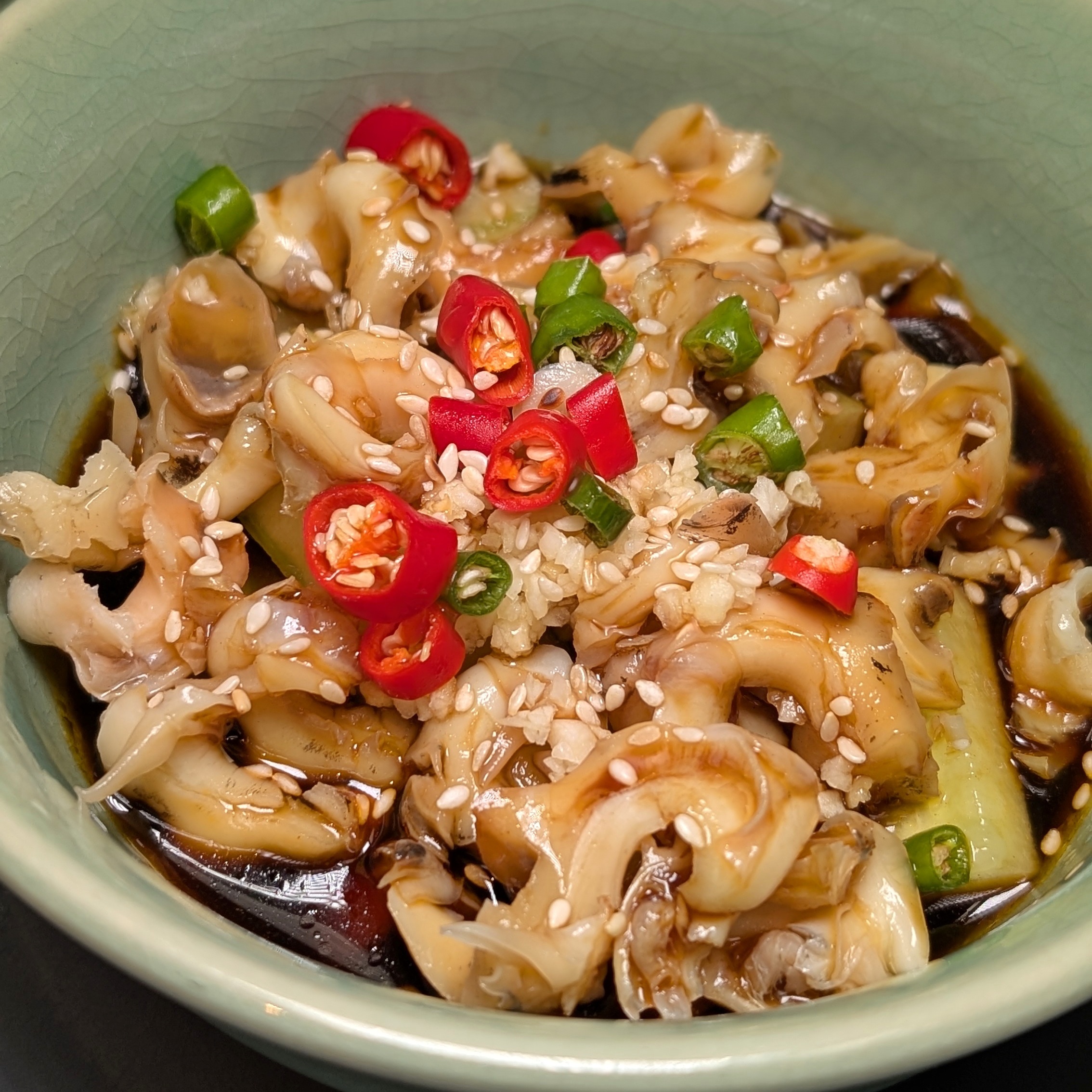 Andaz One Bangkok Jing Marinated Sea Whelk