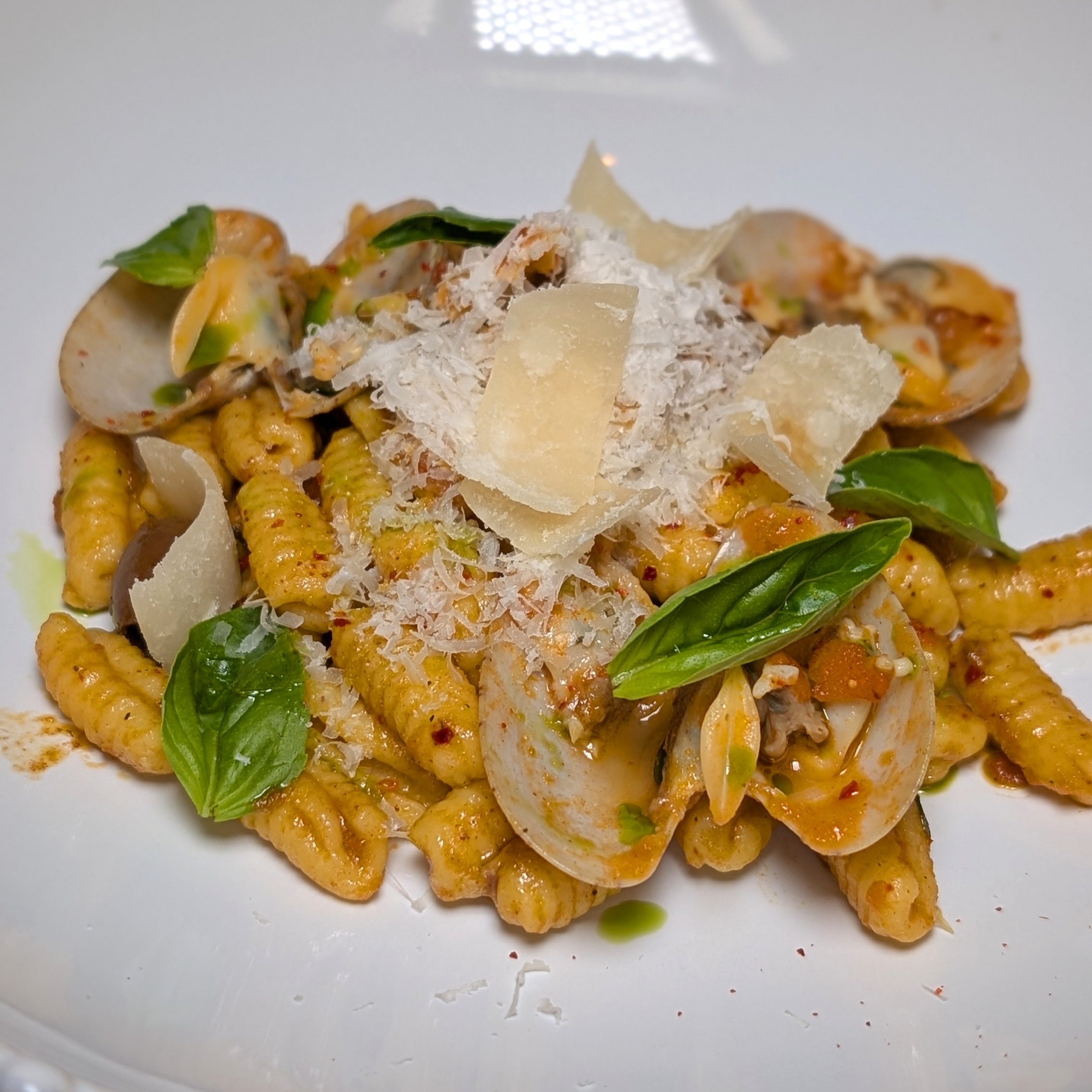Andaz One Bangkok Piscari Clam Cavatelli Pasta