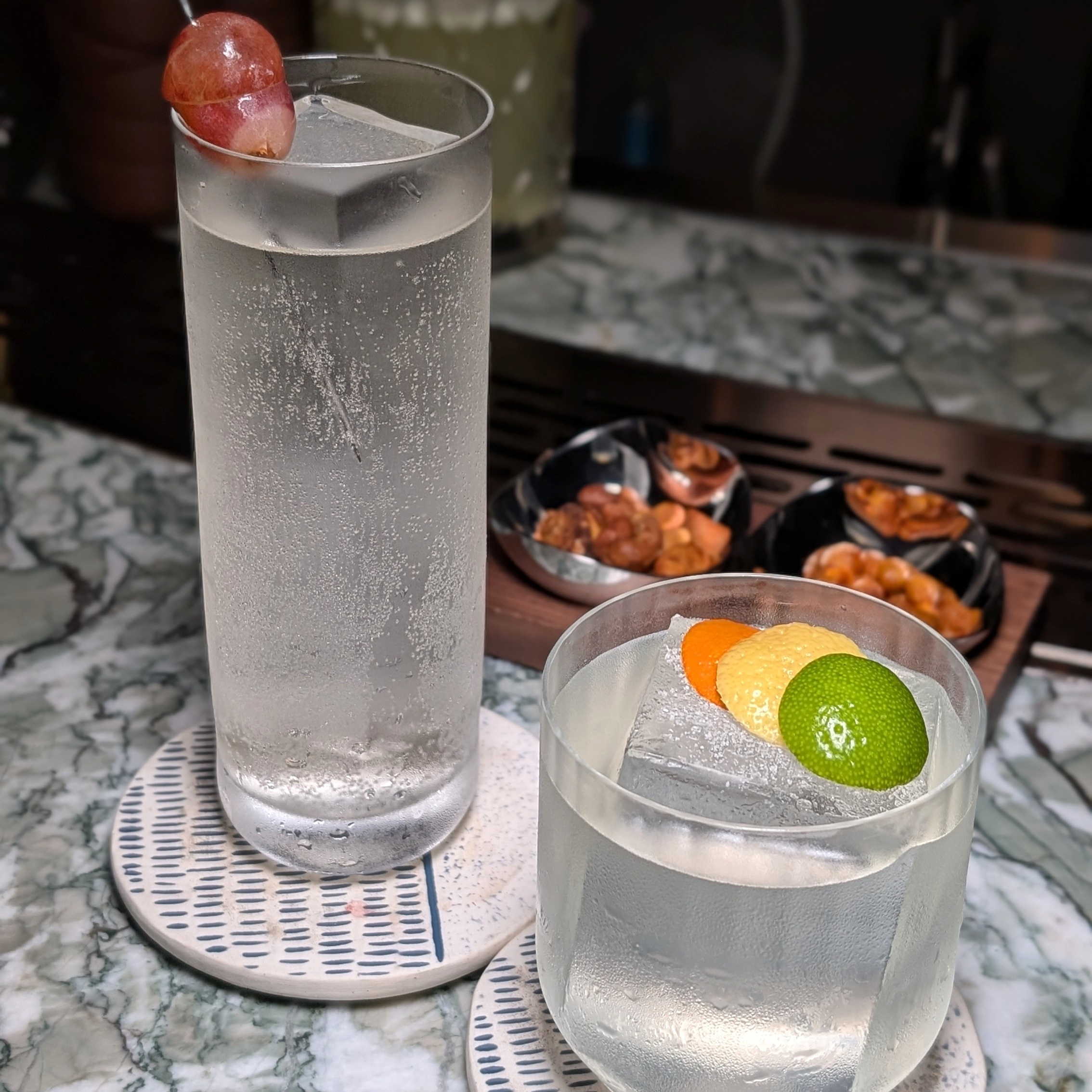 Andaz One Bangkok Piscari Between The Vines and Siam Merchant Cocktails