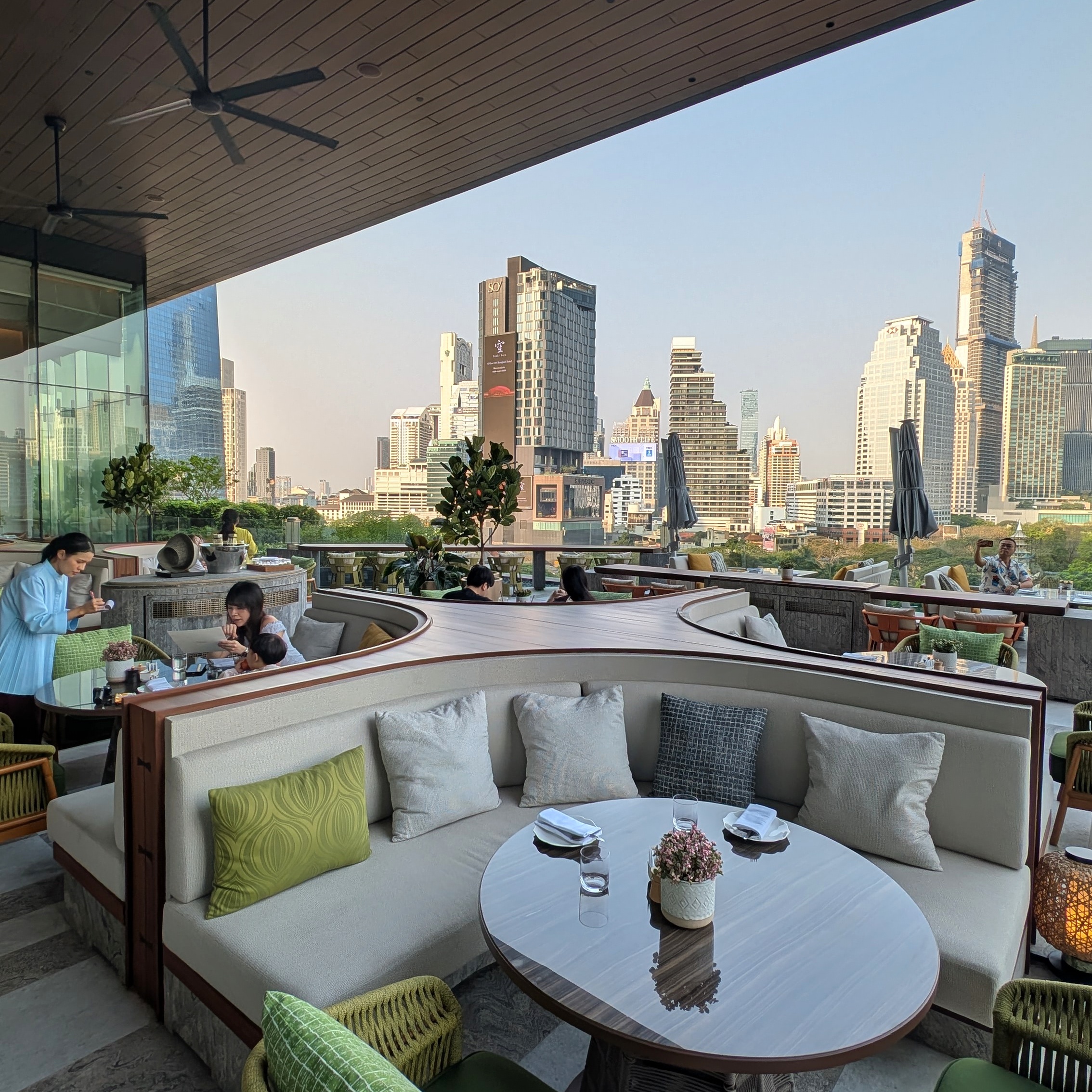 Andaz One Bangkok Andaz Terrace Breakfast