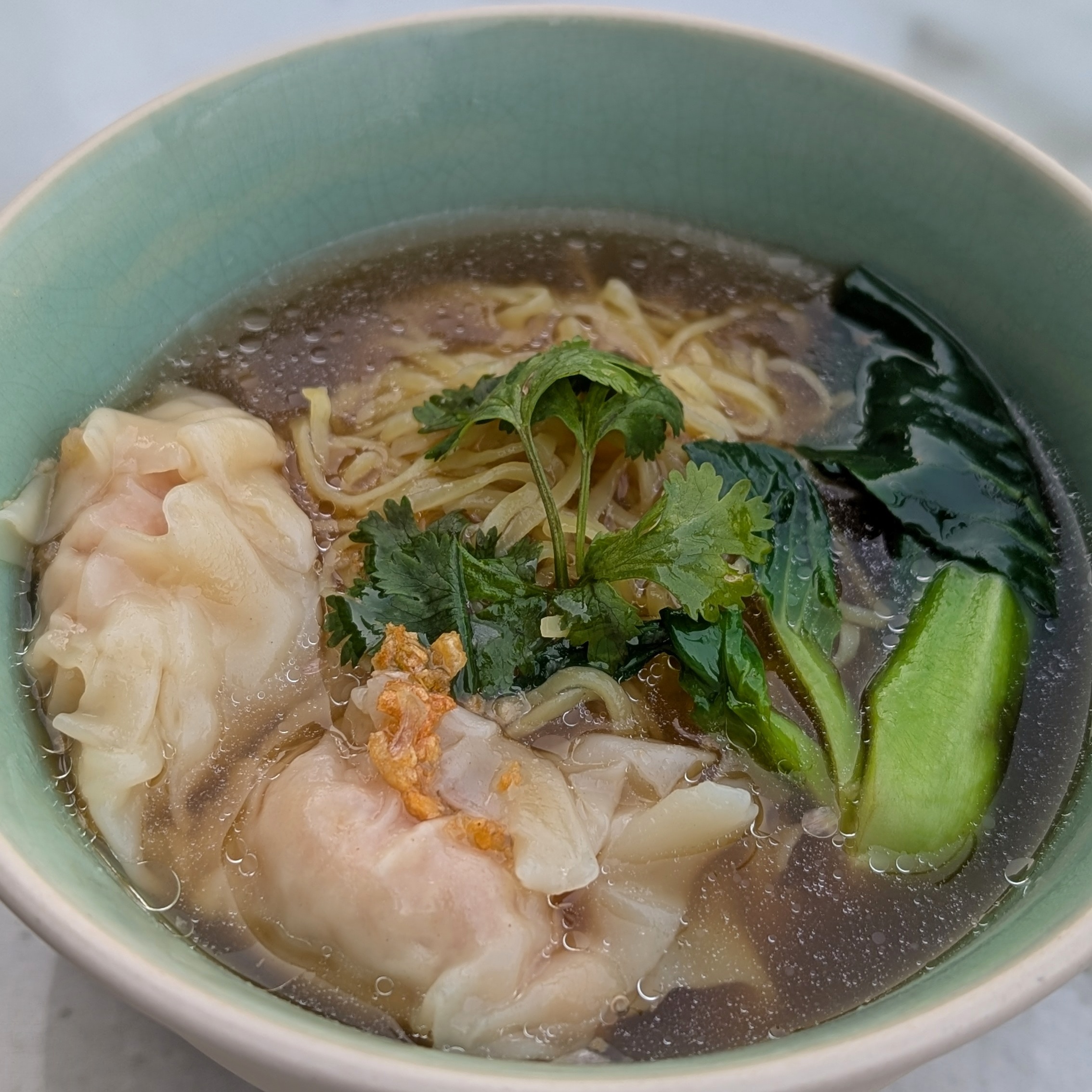 Andaz One Bangkok Andaz Terrace Breakfast Pork and Shrimp Wonton