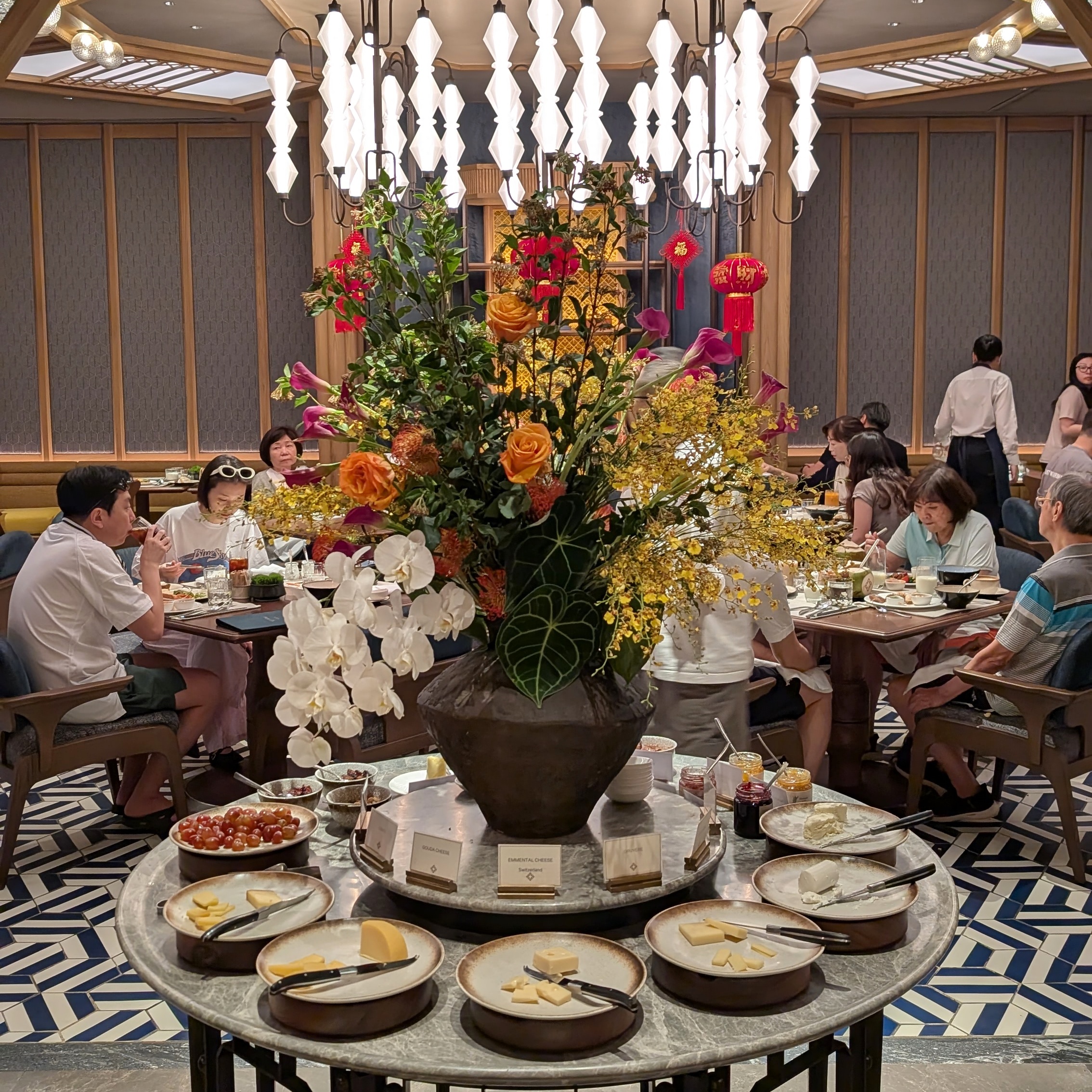 Dusit Thani Bangkok Pavilion Breakfast