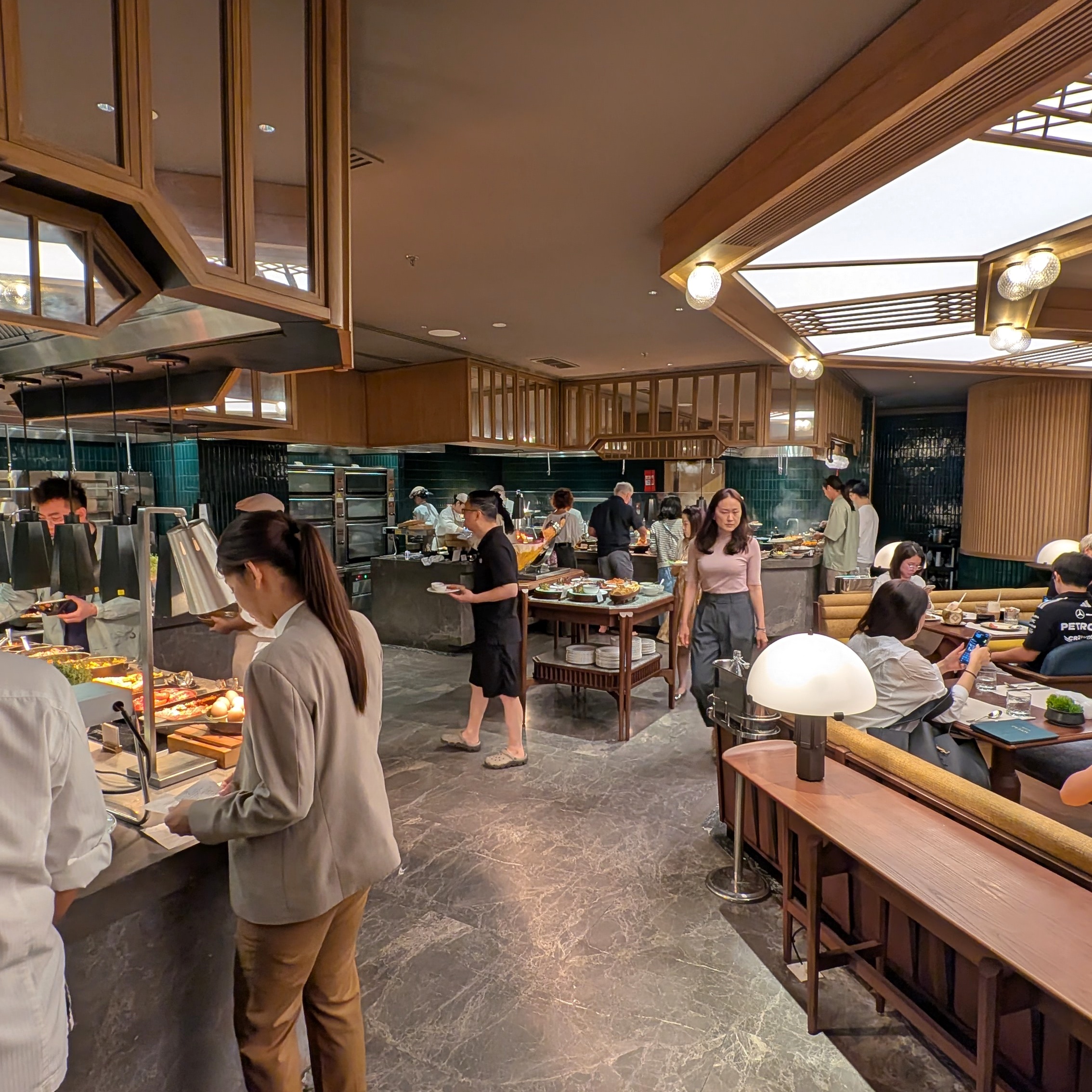 Dusit Thani Bangkok Pavilion Breakfast