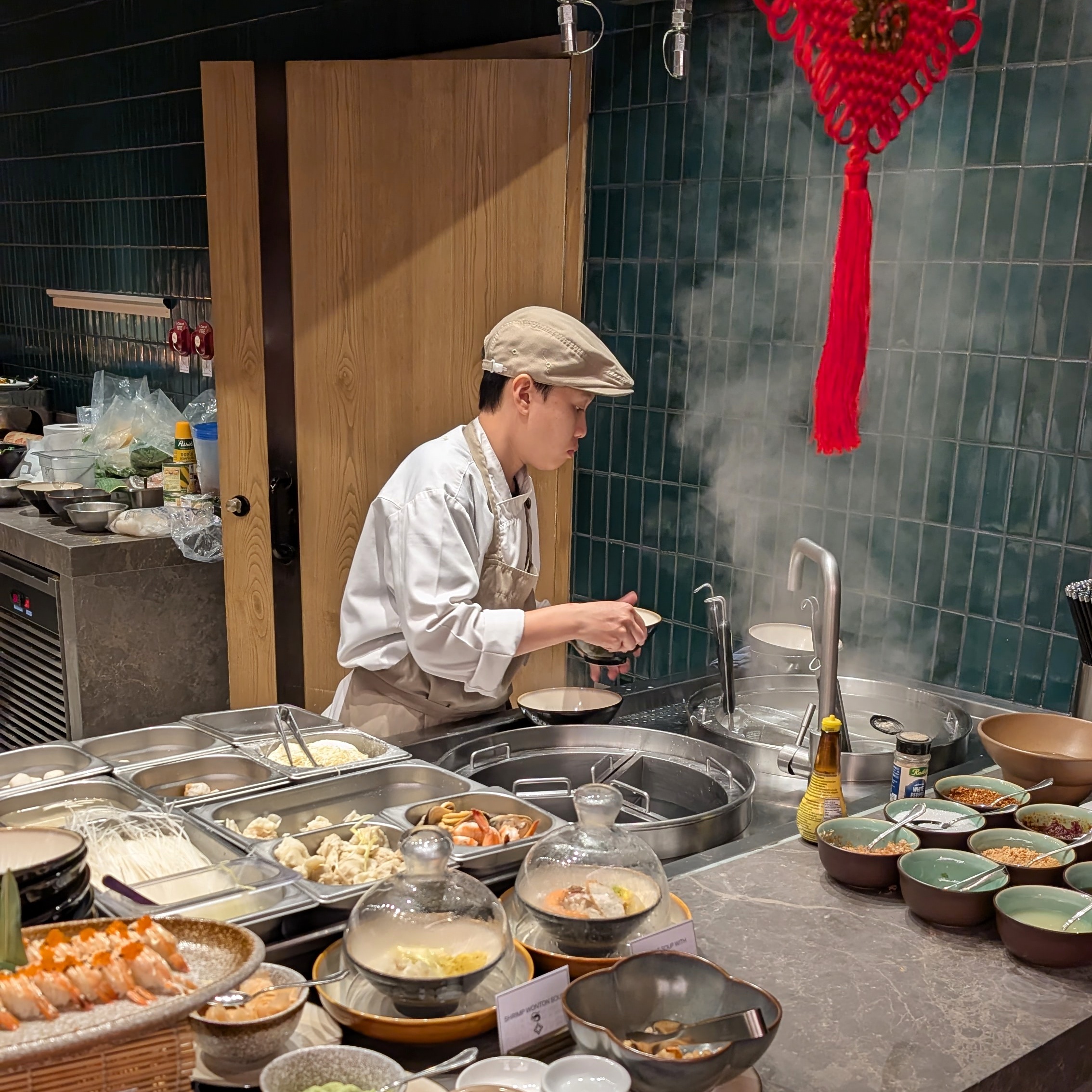 Dusit Thani Bangkok Pavilion Breakfast