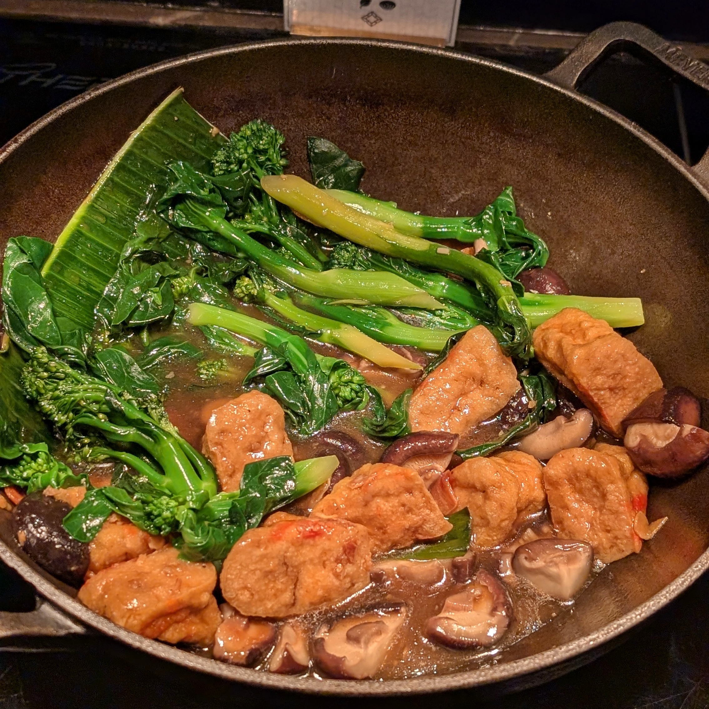Dusit Thani Bangkok Pavilion Breakfast Stir-fried Kale with Oyster Sauce