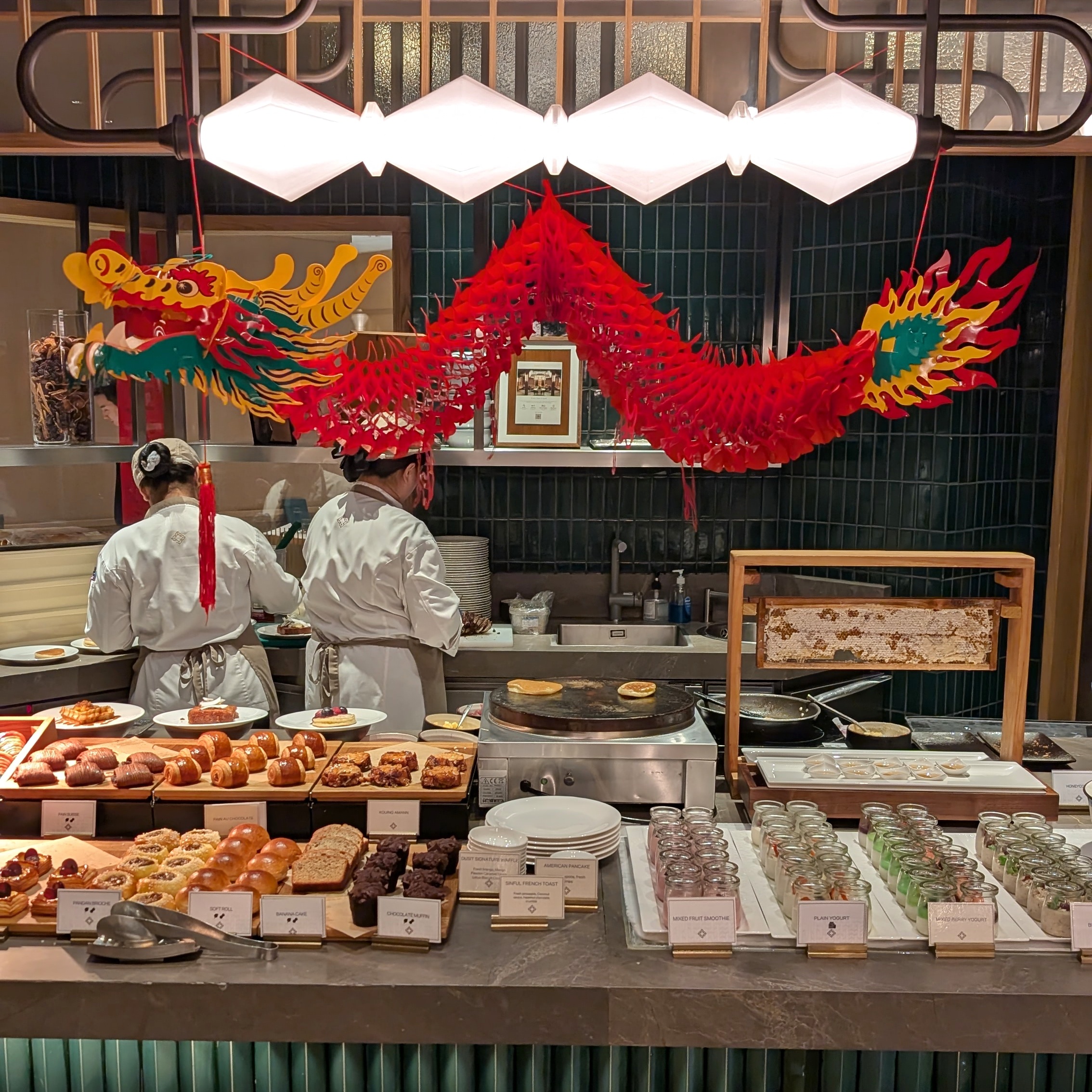 Dusit Thani Bangkok Pavilion Breakfast