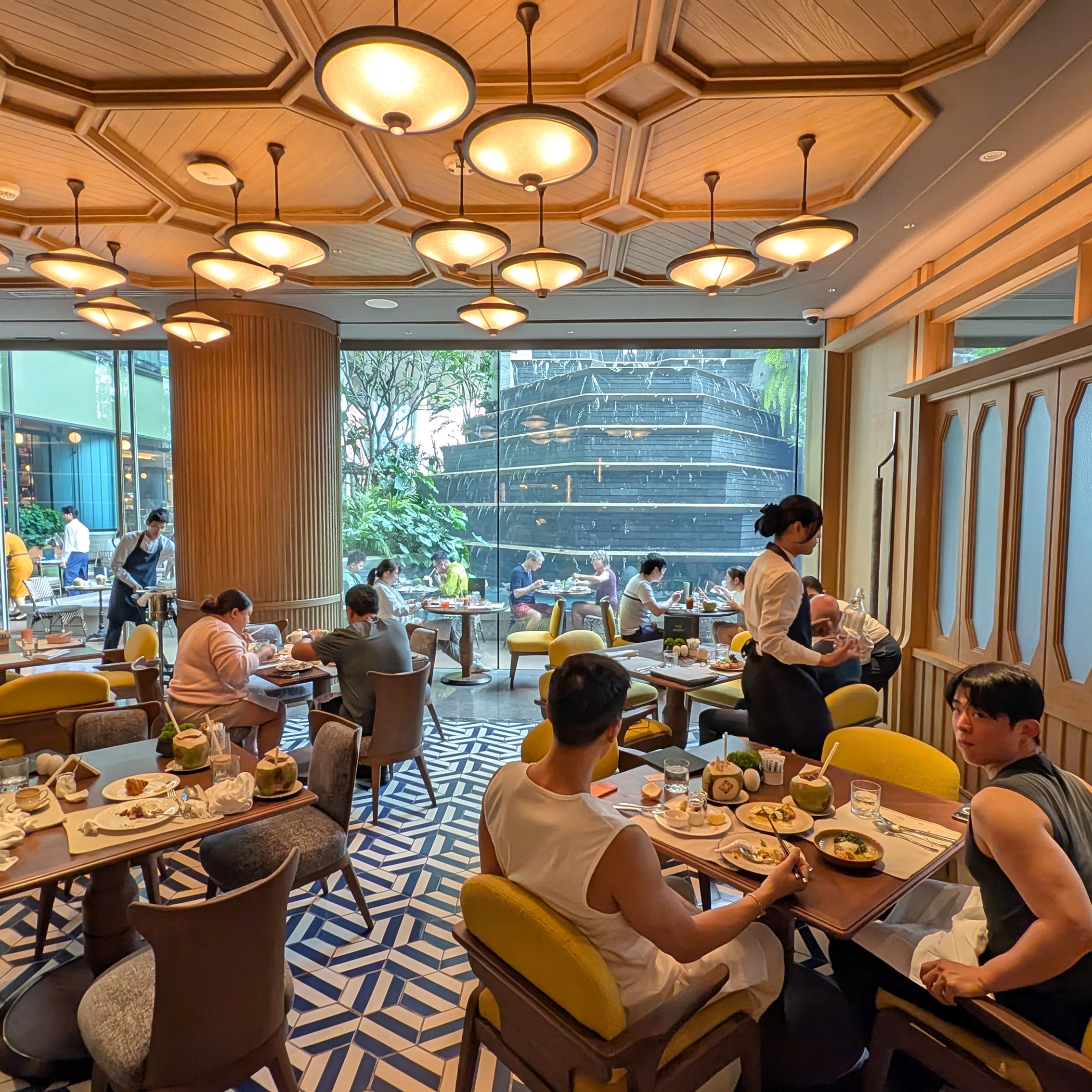 Dusit Thani Bangkok Pavilion Breakfast