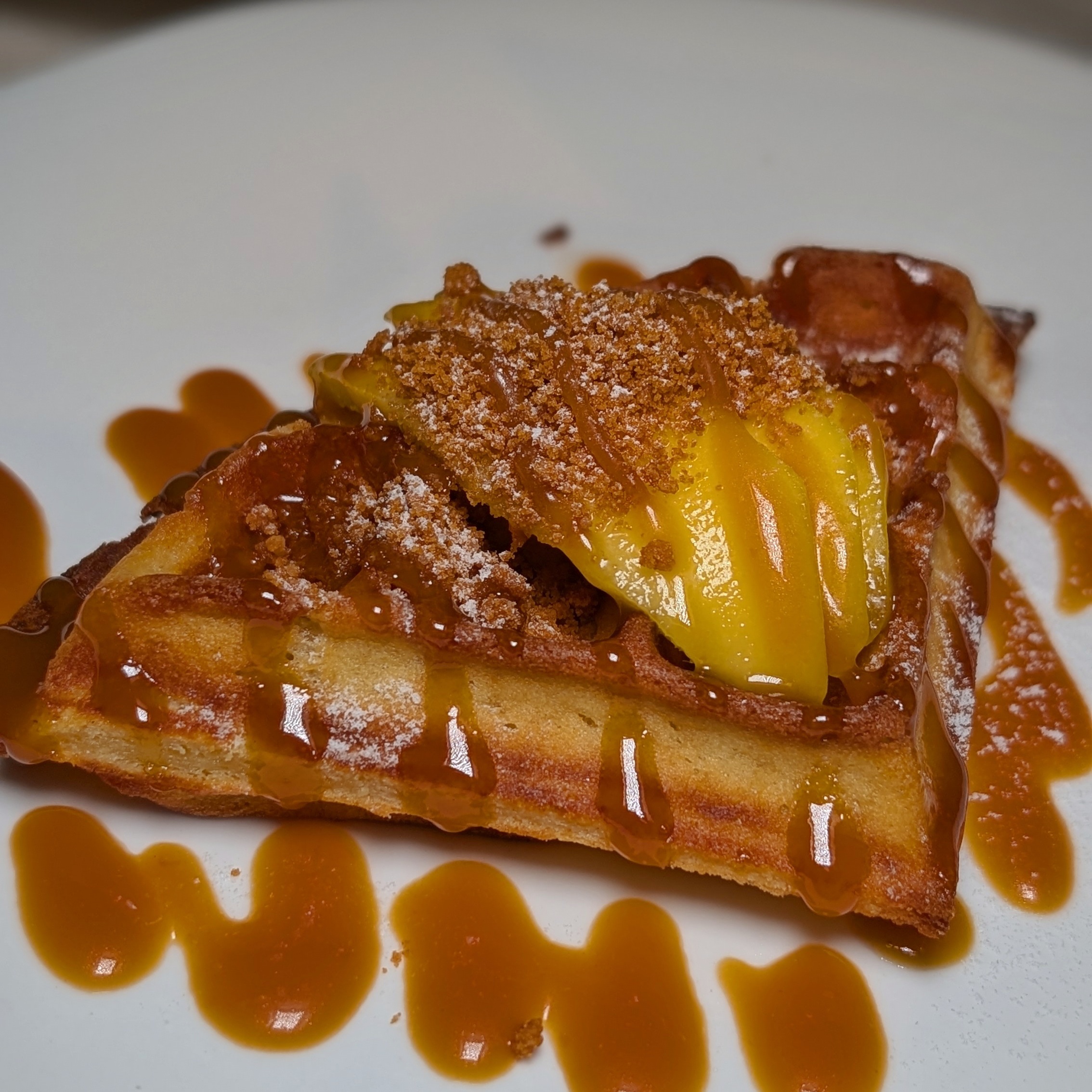 Dusit Thani Bangkok Pavilion Breakfast Waffle