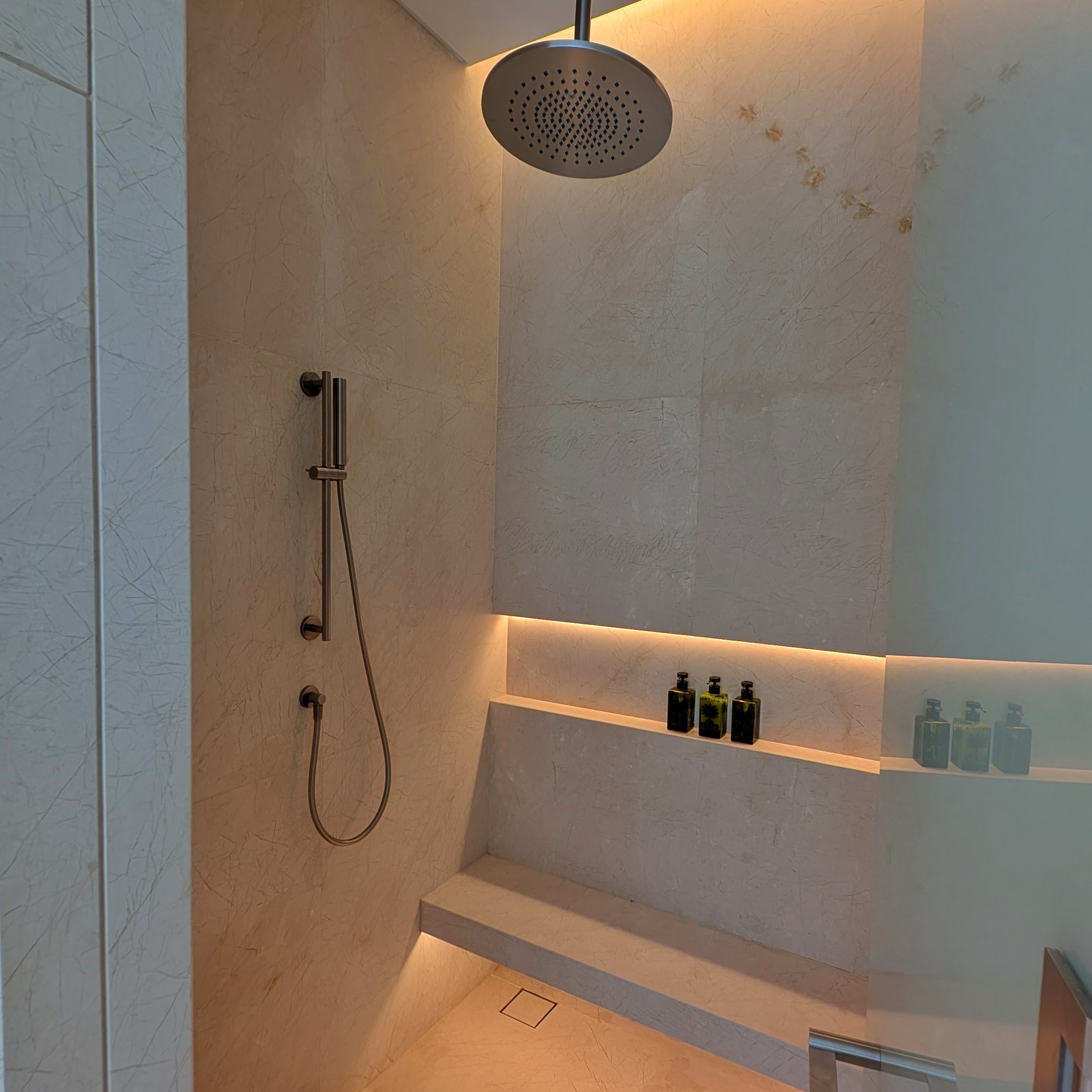 Raffles Sentosa Singapore Sunset One-Bedroom Pool Villa Bathroom Shower