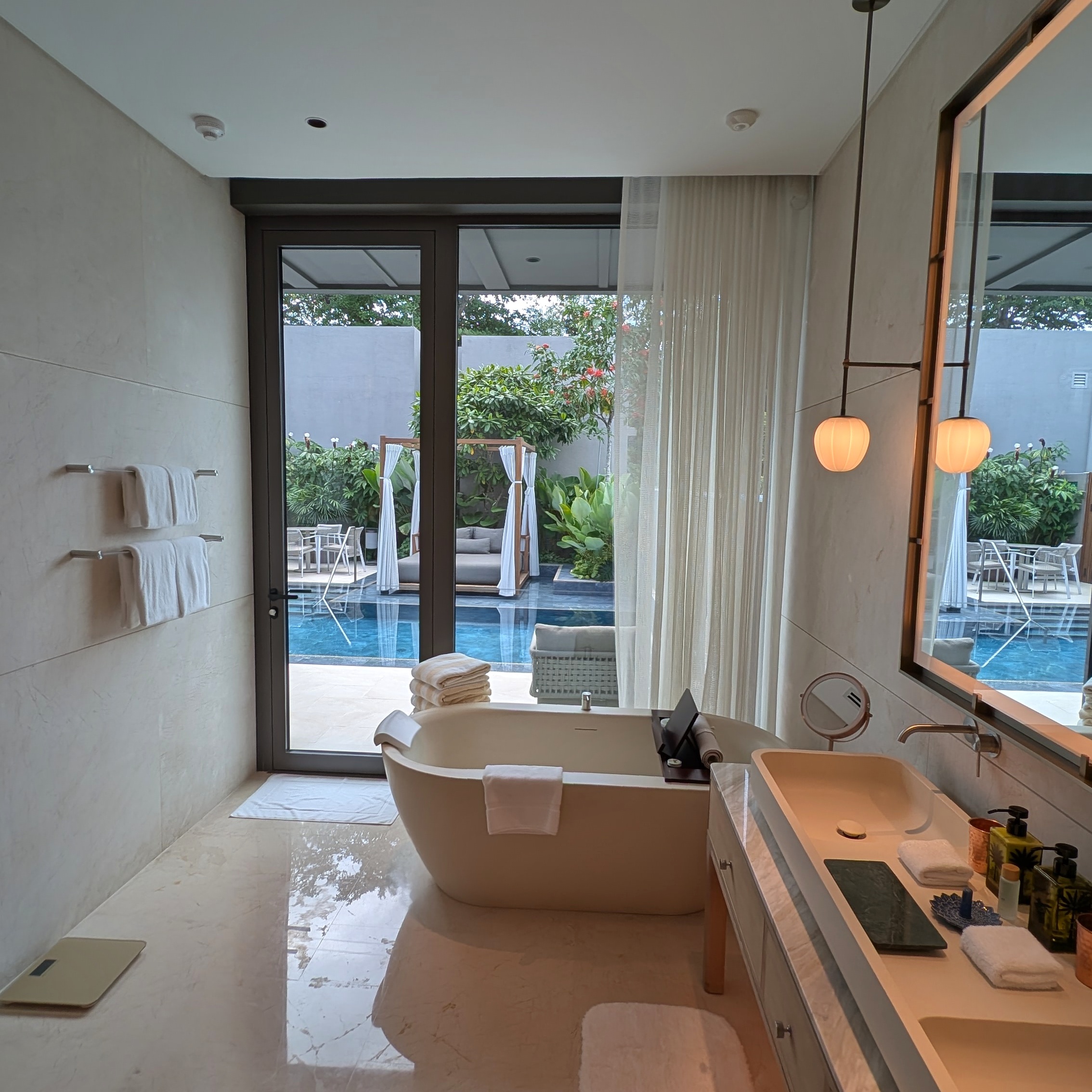 Raffles Sentosa Singapore Sunset One Bedroom Pool Villa Bathroom