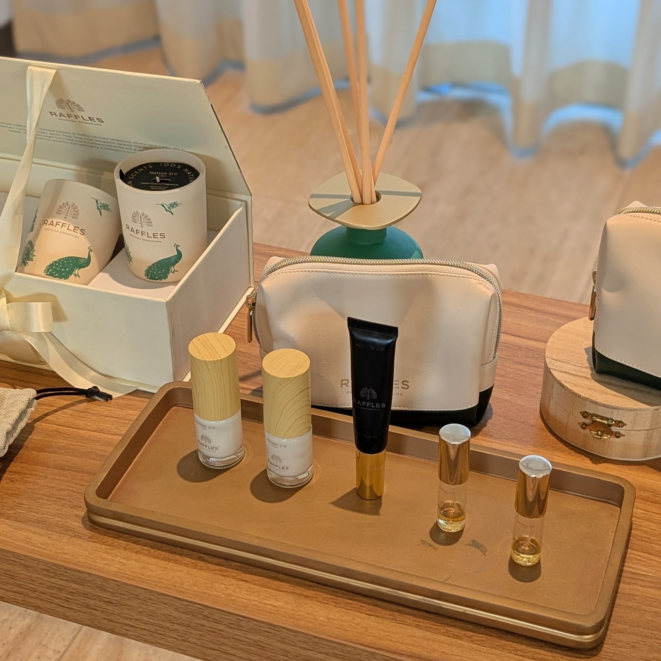 Raffles Sentosa Singapore Raffles Sentosa Spa Spa Amenities