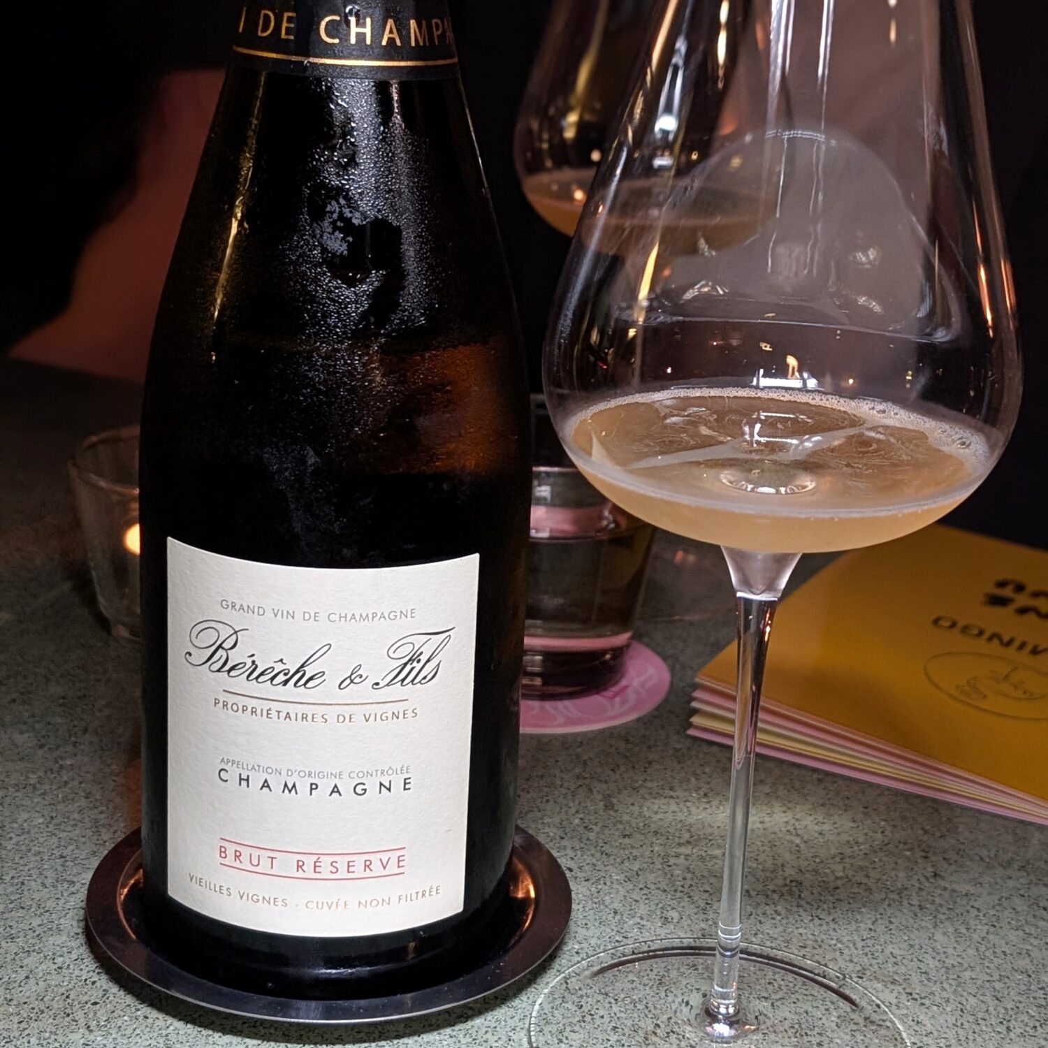 Flamingo Coffee and Wine N.V. Bereche et Fils Brut Reserve 2014 Champagne