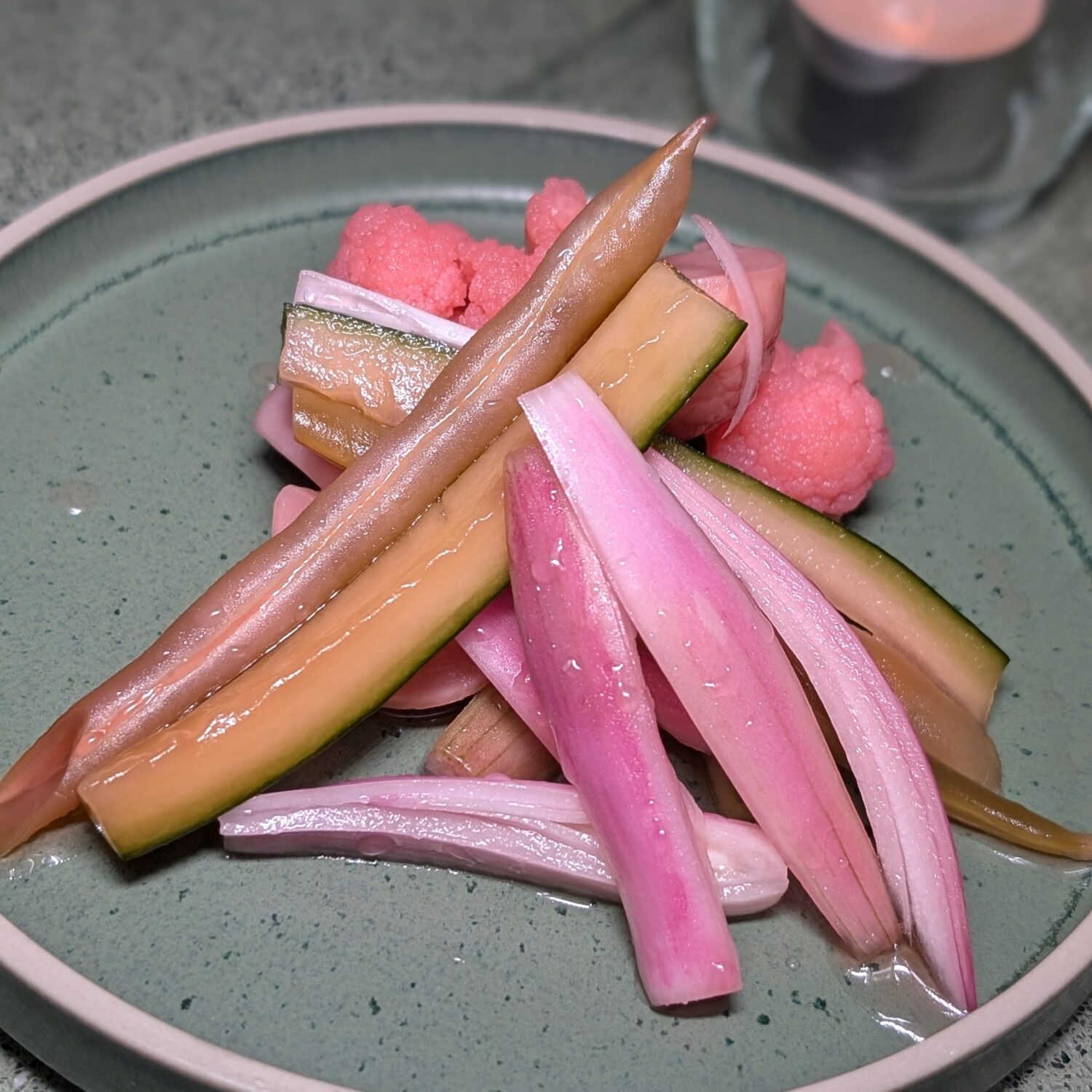 Flamingo Coffee and Wine Pickles